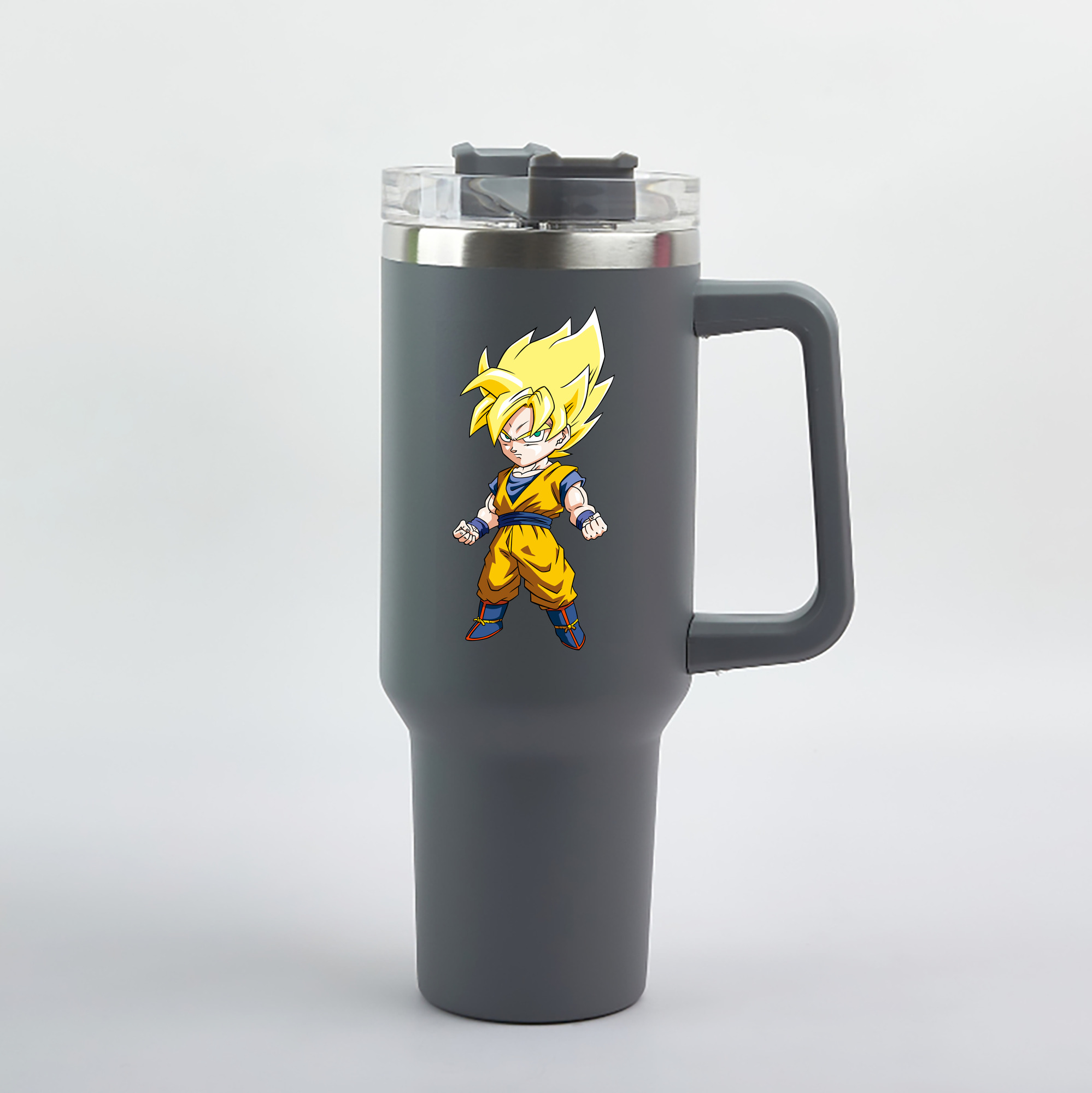 （画像用） ドラゴンボール 孫悟空（そん ごくう）Son Goku カカロット DRAGON BALL Kakarotto 1200mL車用タンブラー（カラープリント）