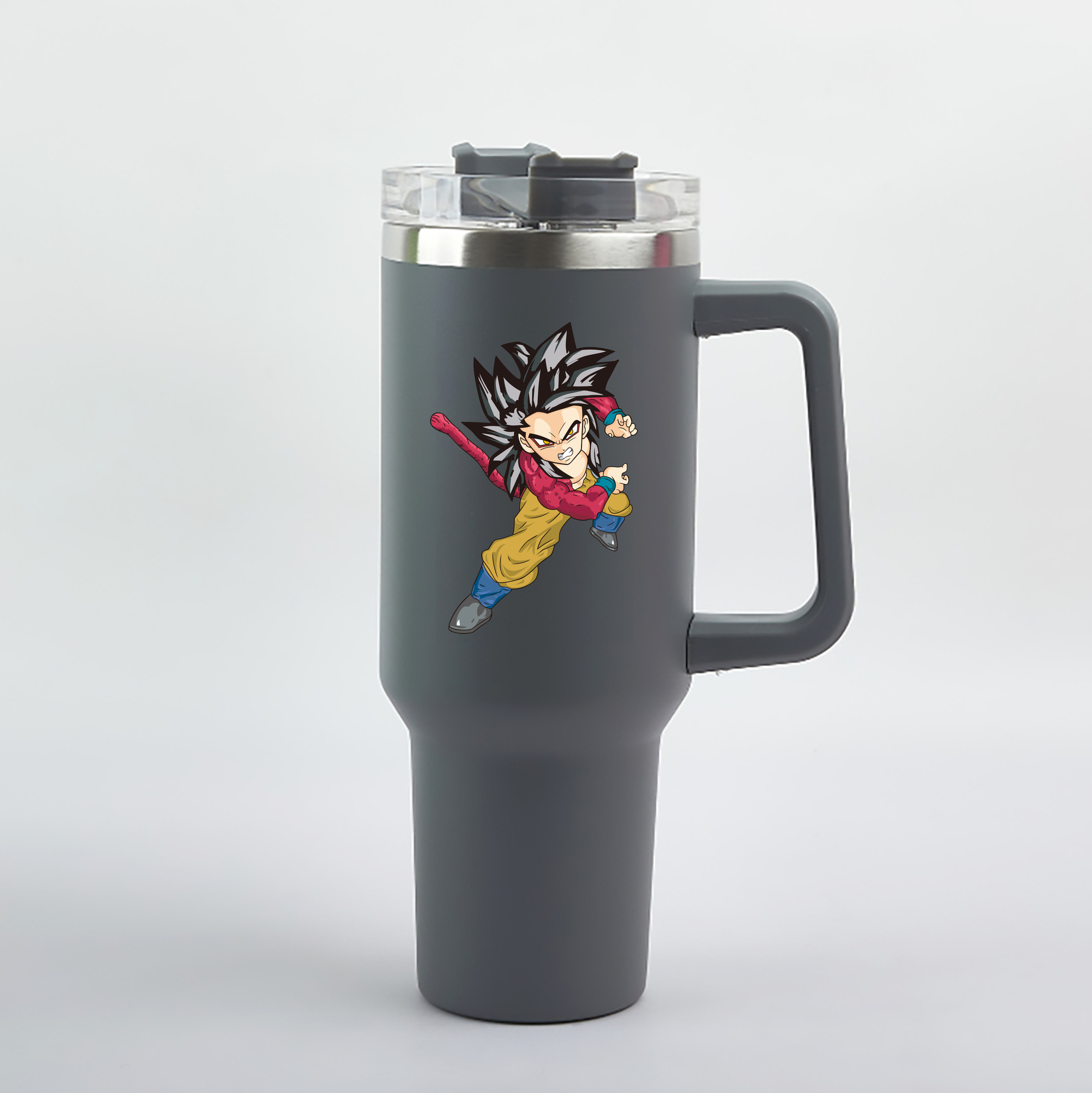 （画像用） ドラゴンボール 孫悟空（そん ごくう）Son Goku カカロット DRAGON BALL Kakarotto 1200mL車用タンブラー（カラープリント）