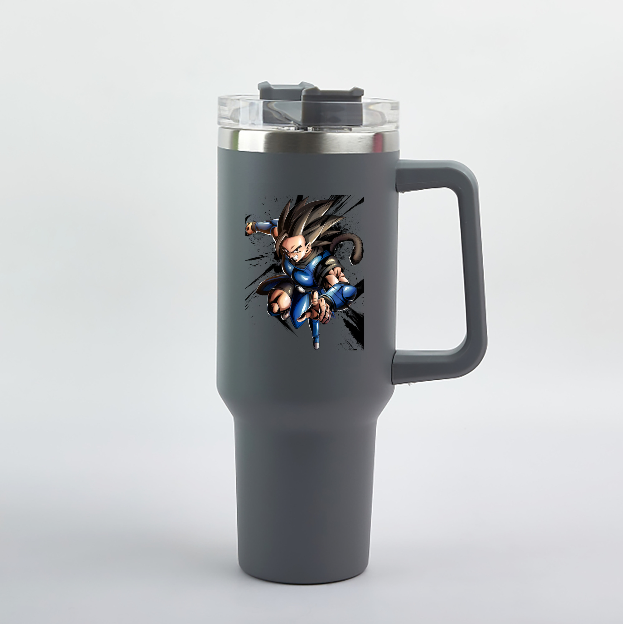 （画像用） ドラゴンボール ベジータ四世（Bejīta Yonsei）DRAGON BALL Vegeta IV 1200mL車用タンブラー（カラープリント）