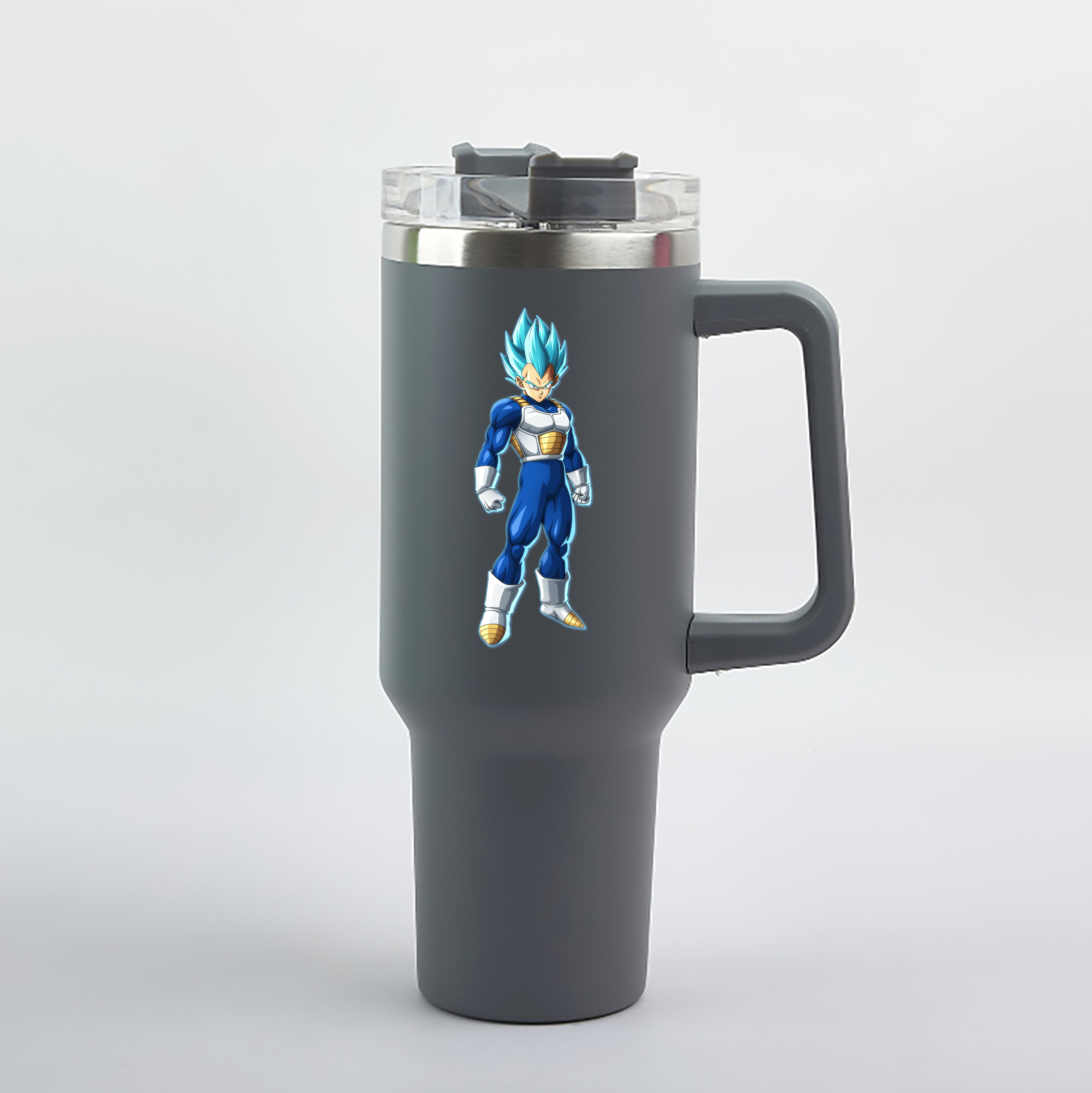 （画像用） ドラゴンボール ベジータ四世（Bejīta Yonsei）DRAGON BALL Vegeta IV 1200mL車用タンブラー（カラープリント）