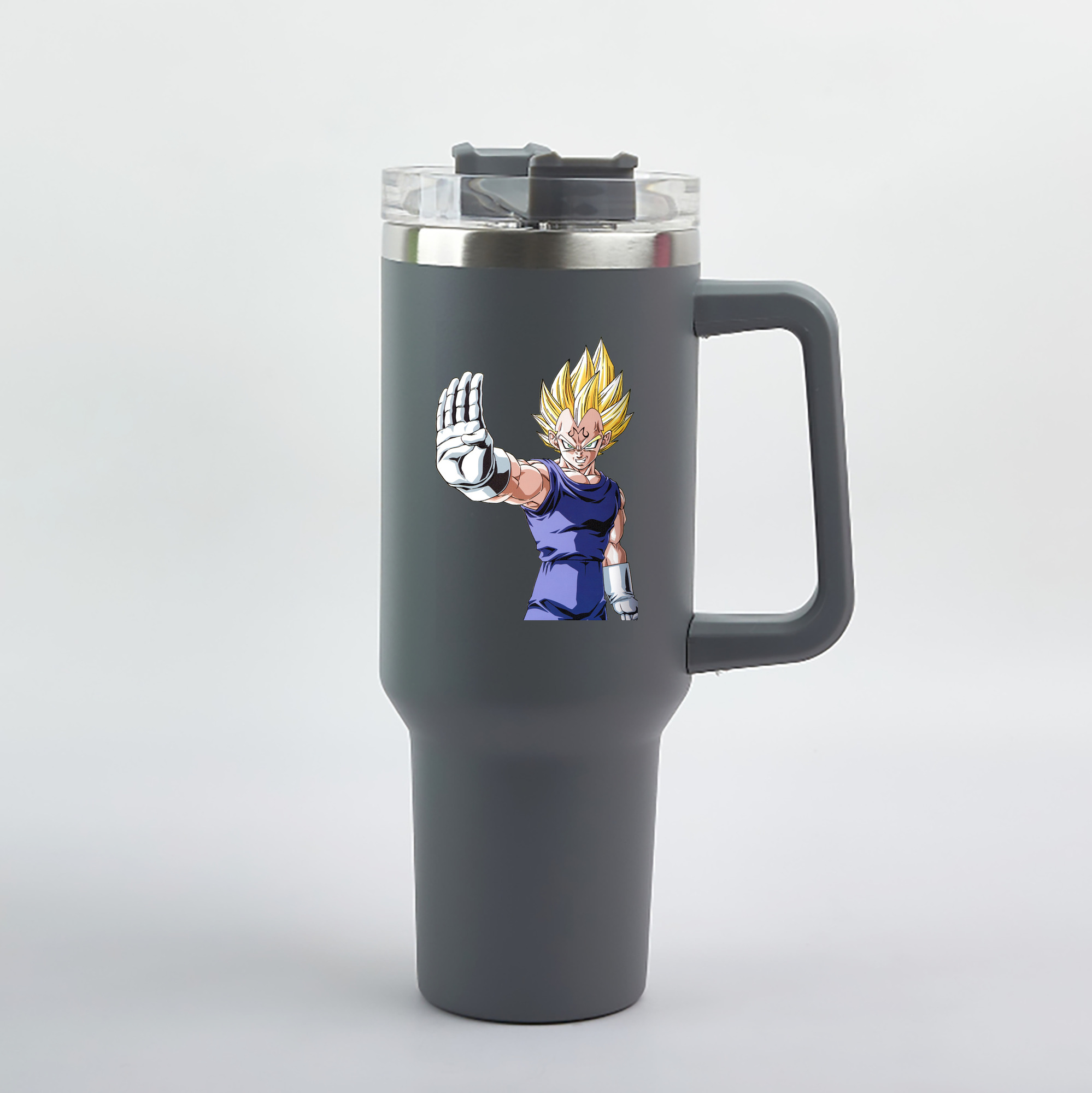（画像用） ドラゴンボール ベジータ四世（Bejīta Yonsei）DRAGON BALL Vegeta IV 1200mL車用タンブラー（カラープリント）