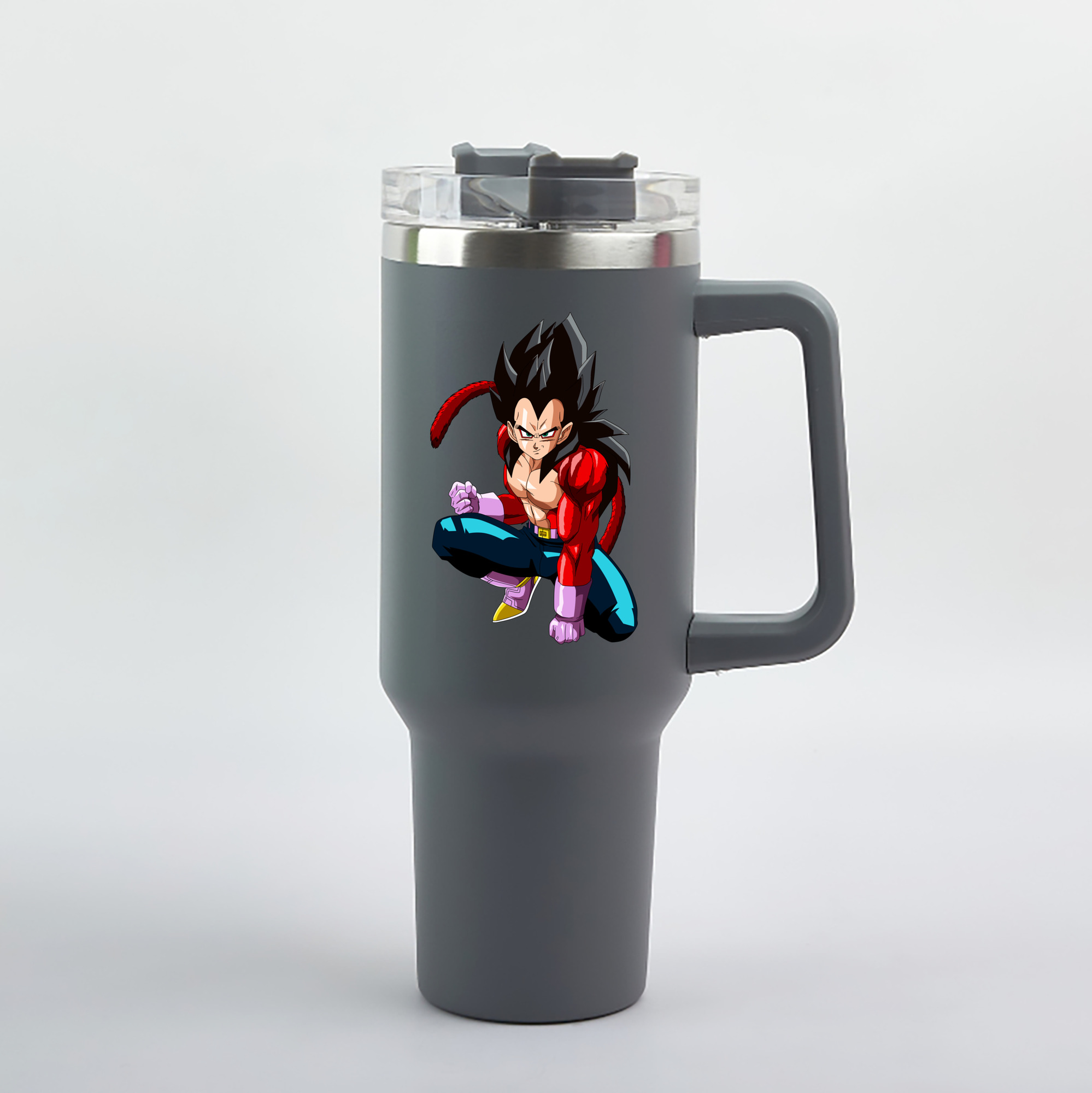 （画像用） ドラゴンボール ベジータ四世（Bejīta Yonsei）DRAGON BALL Vegeta IV 1200mL車用タンブラー（カラープリント）