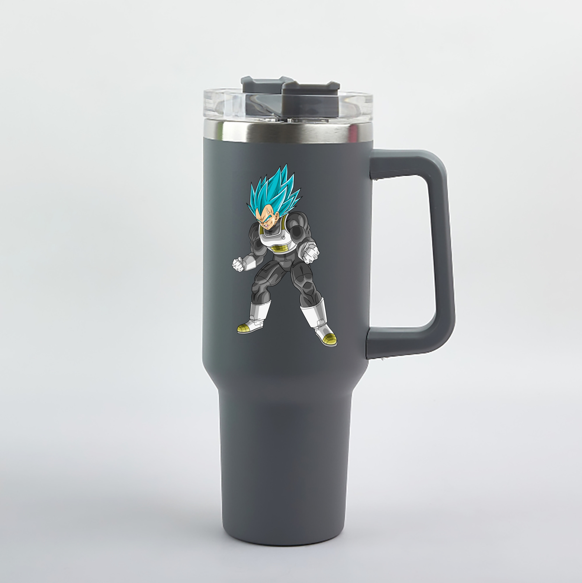 （画像用） ドラゴンボール ベジータ四世（Bejīta Yonsei）DRAGON BALL Vegeta IV 1200mL車用タンブラー（カラープリント）