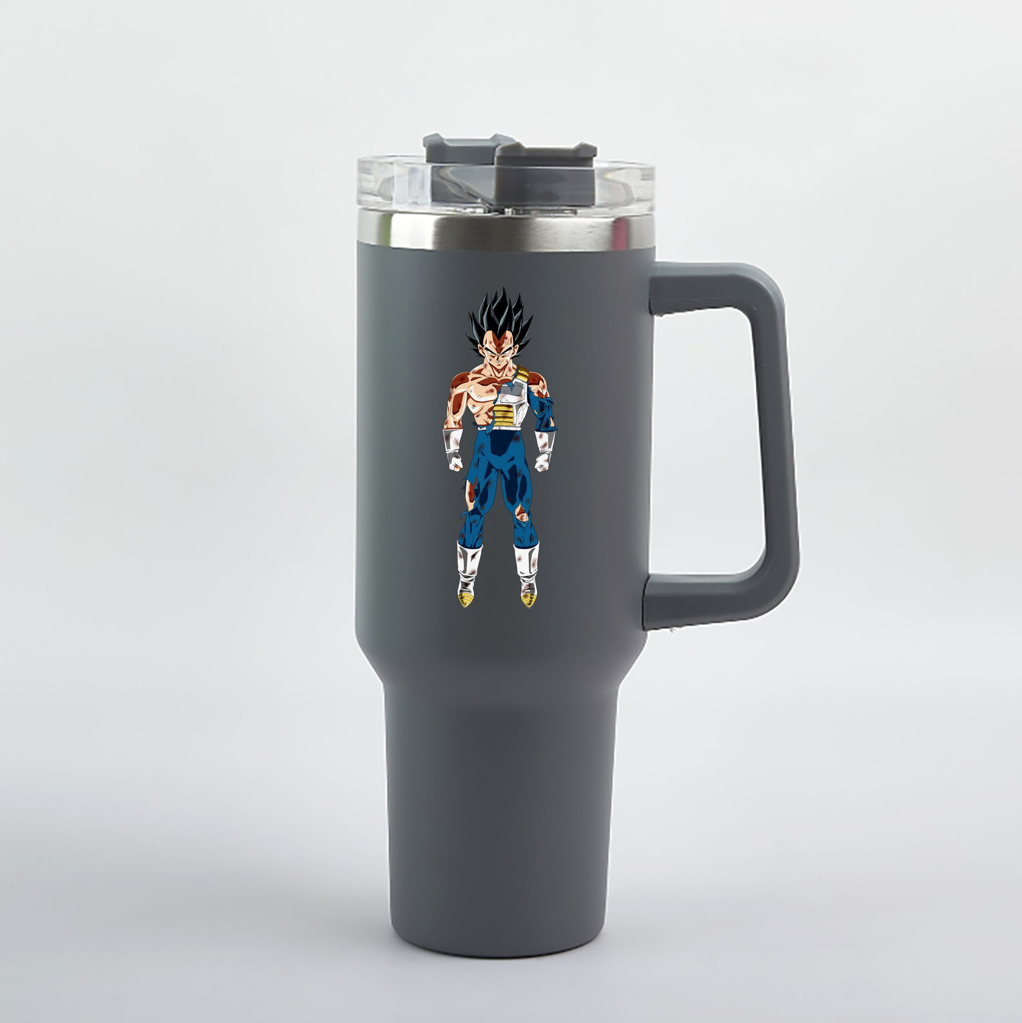（画像用） ドラゴンボール ベジータ四世（Bejīta Yonsei）DRAGON BALL Vegeta IV 1200mL車用タンブラー（カラープリント）