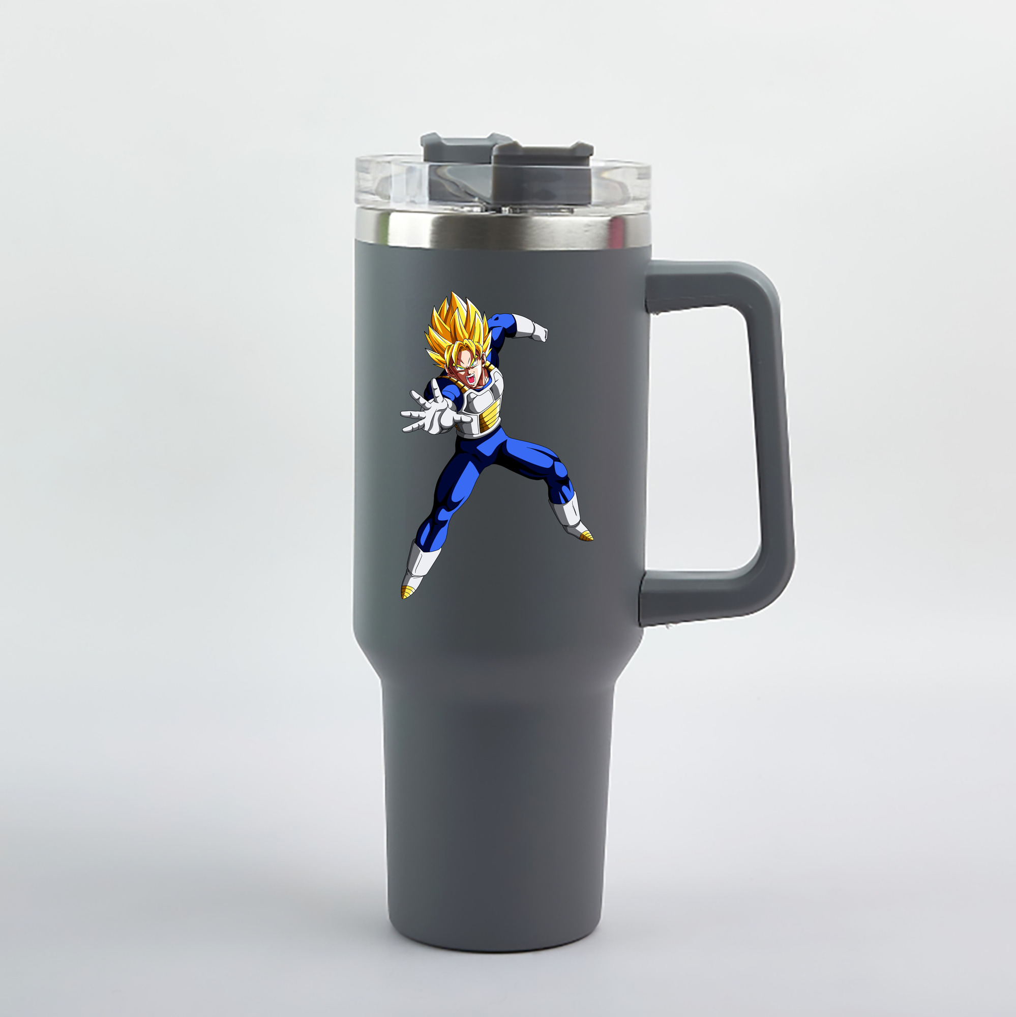 （画像用） ドラゴンボール ベジータ四世（Bejīta Yonsei）DRAGON BALL Vegeta IV 1200mL車用タンブラー（カラープリント）
