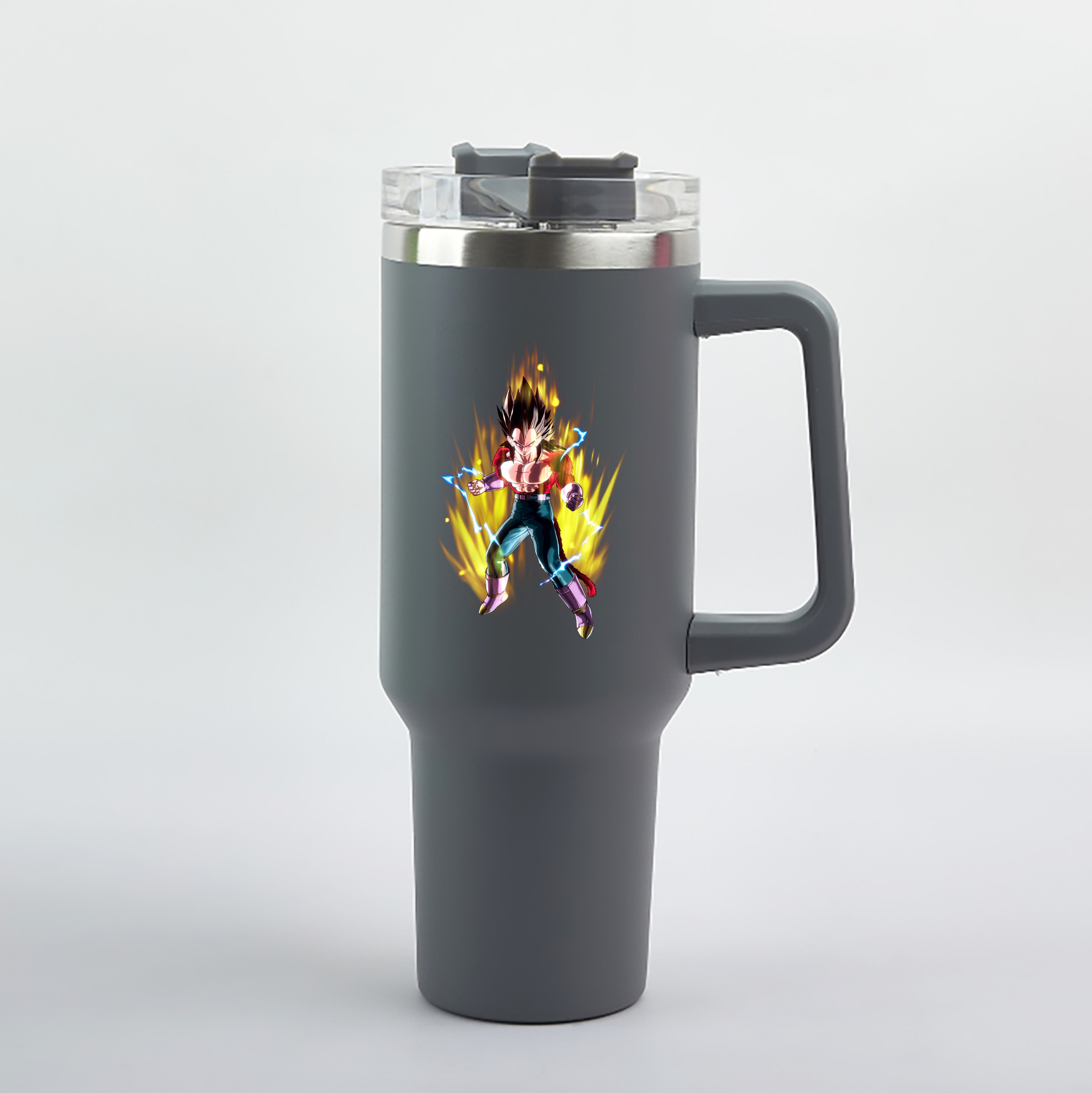 （画像用） ドラゴンボール ベジータ四世（Bejīta Yonsei）DRAGON BALL Vegeta IV 1200mL車用タンブラー（カラープリント）