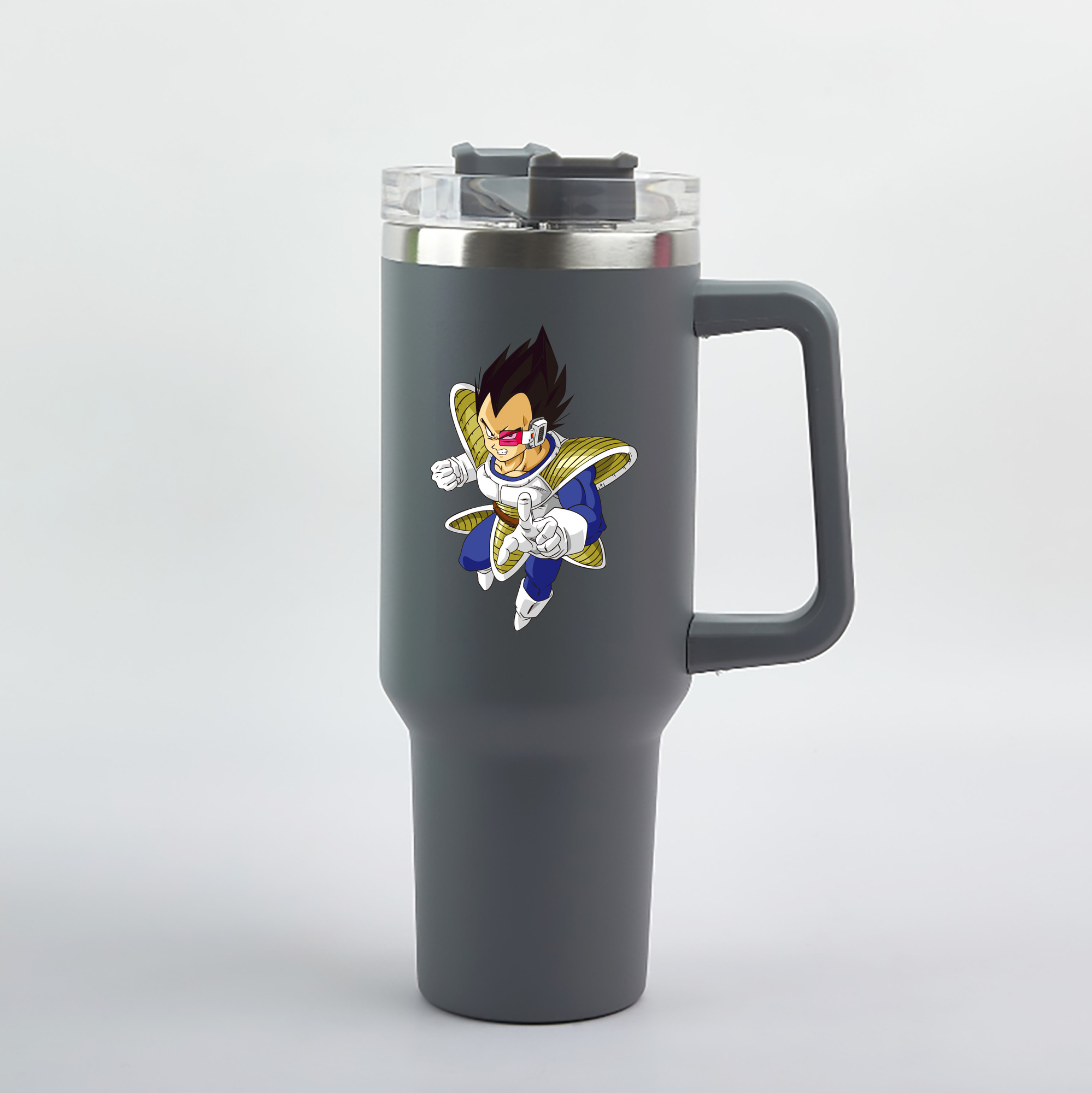 （画像用） ドラゴンボール ベジータ四世（Bejīta Yonsei）DRAGON BALL Vegeta IV 1200mL車用タンブラー（カラープリント）