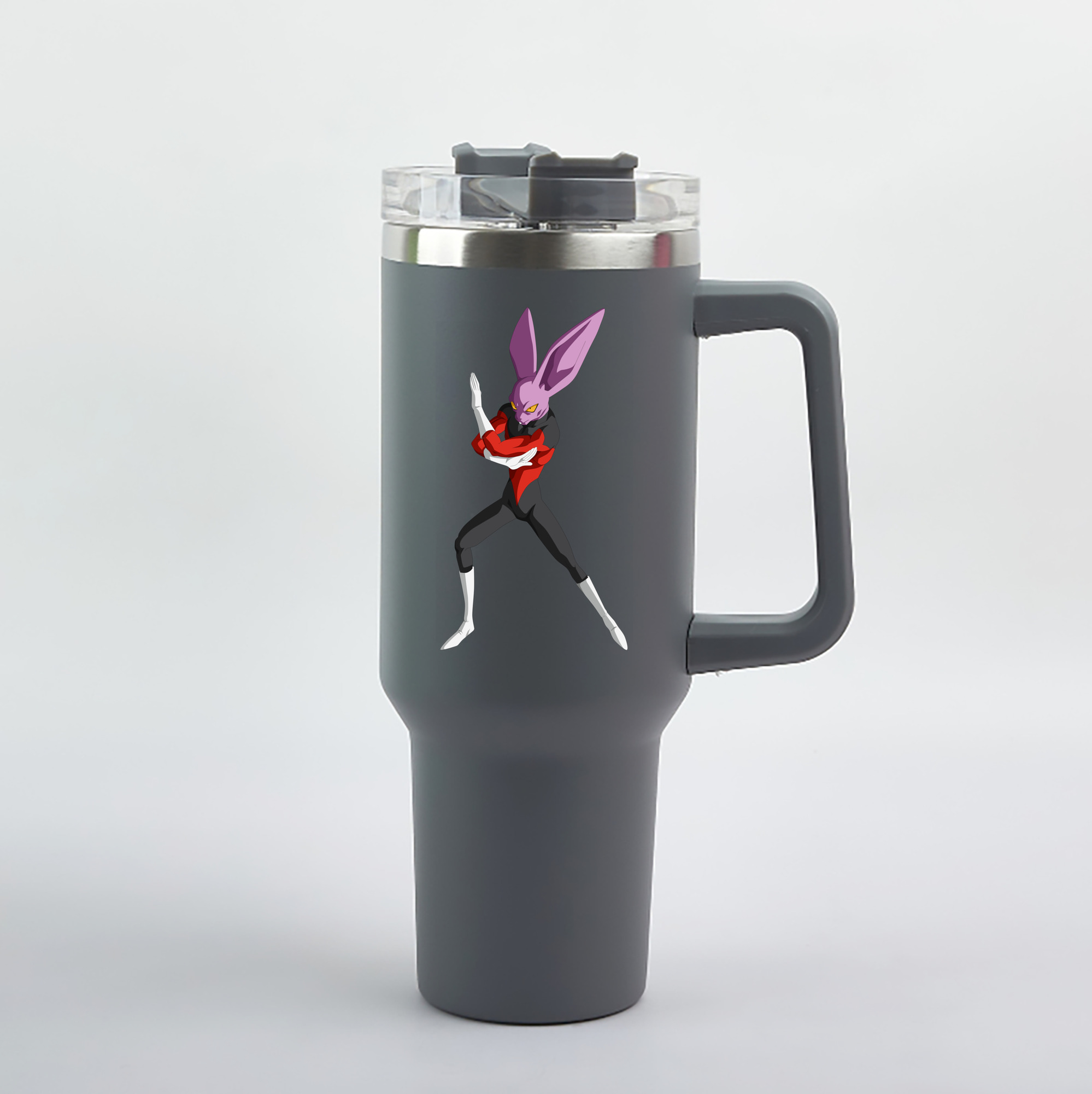 （画像用） ドラゴンボール ビルス 破壊神ビルス DRAGON BALL Beerus Birusu 1200mL車用タンブラー（カラープリント）