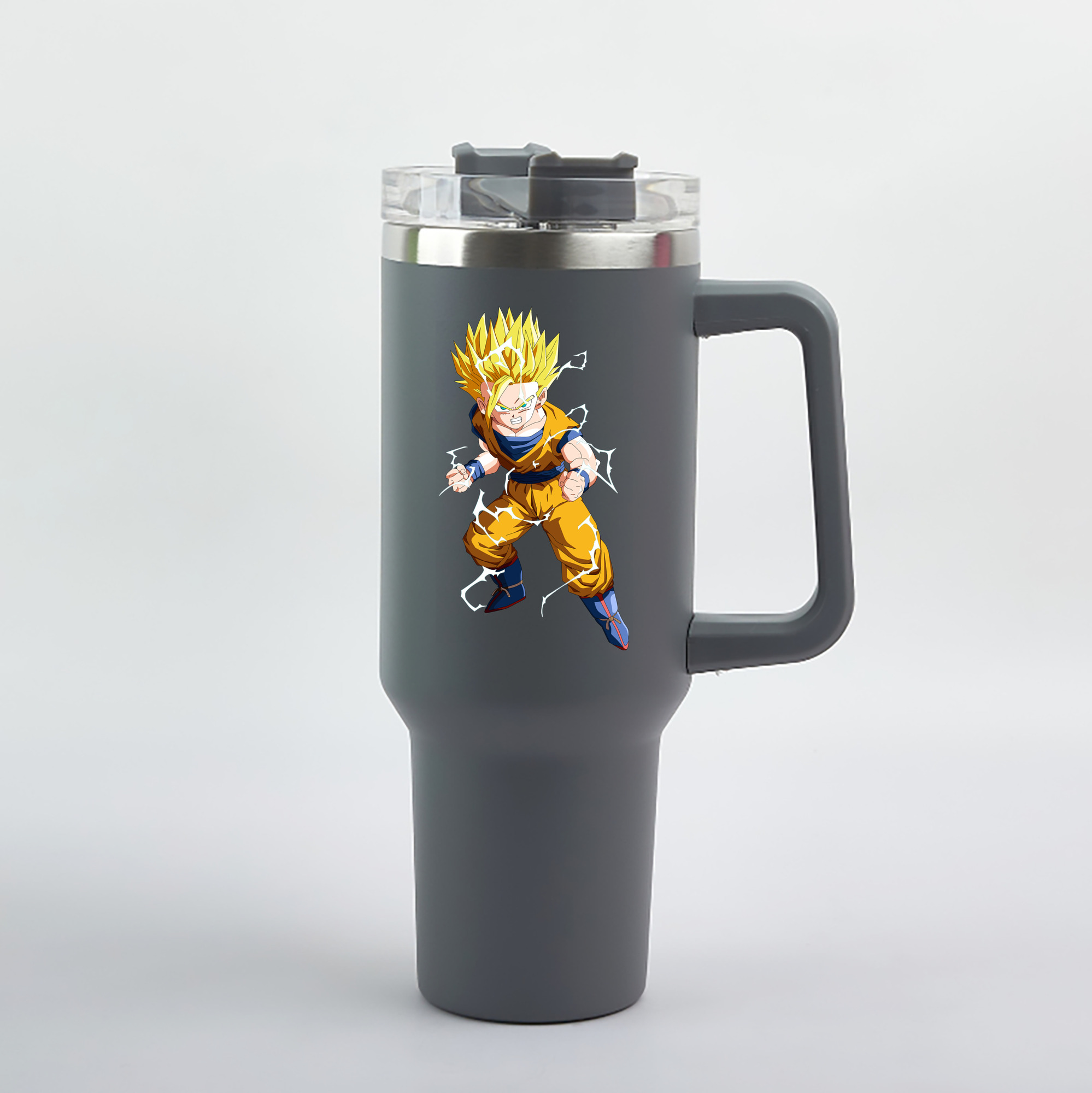 （画像用） ドラゴンボール 孫 悟飯（そんごはん）DRAGON BALL Son Gohan 1200mL車用タンブラー（カラープリント）