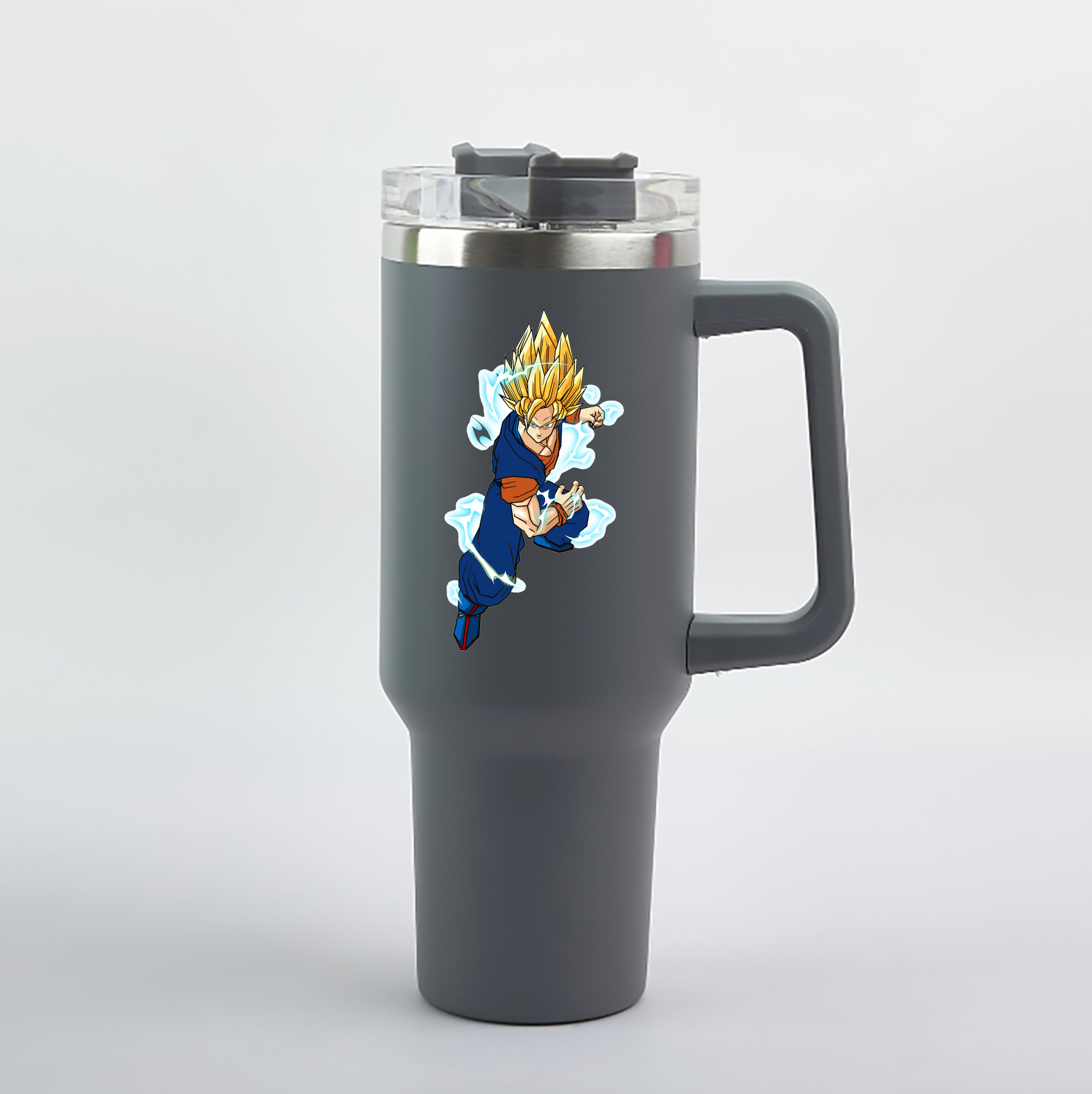 （画像用） ドラゴンボール 孫 悟飯（そんごはん）DRAGON BALL Son Gohan 1200mL車用タンブラー（カラープリント）