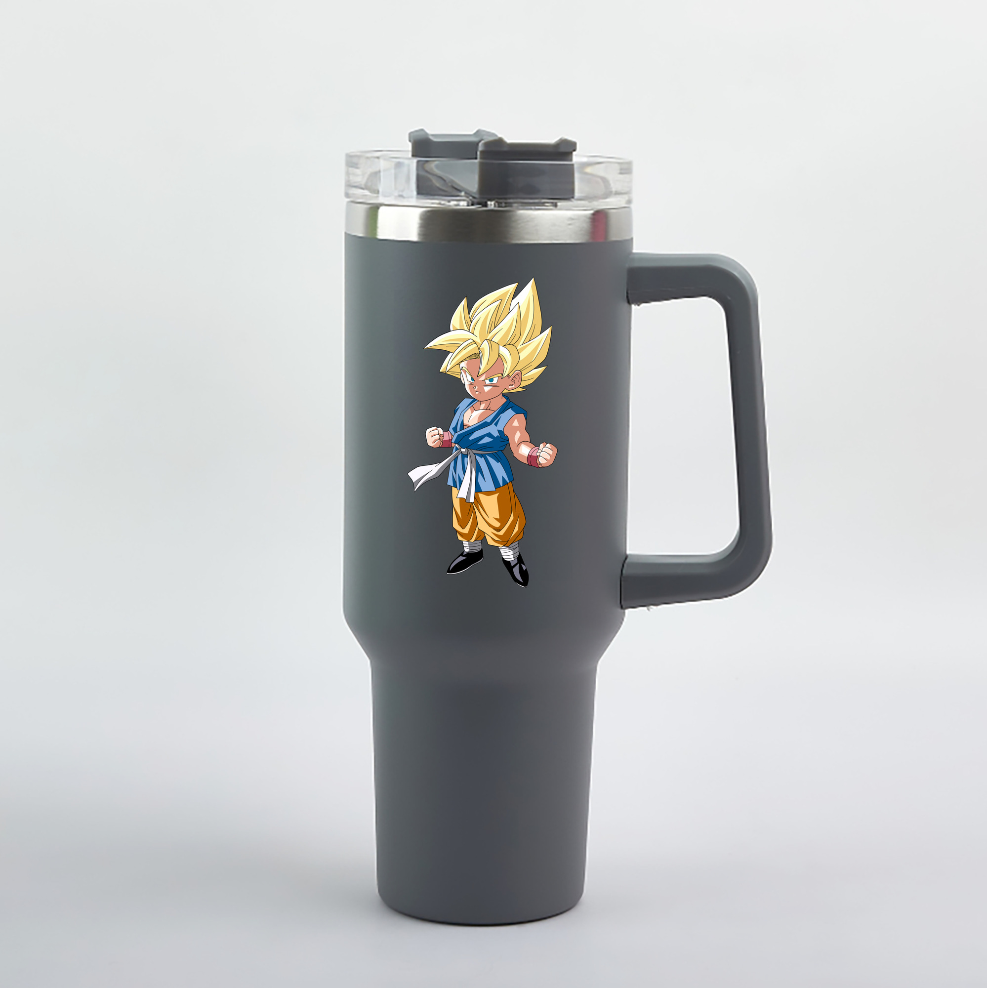 （画像用） ドラゴンボール 孫 悟飯（そんごはん）DRAGON BALL Son Gohan 1200mL車用タンブラー（カラープリント）