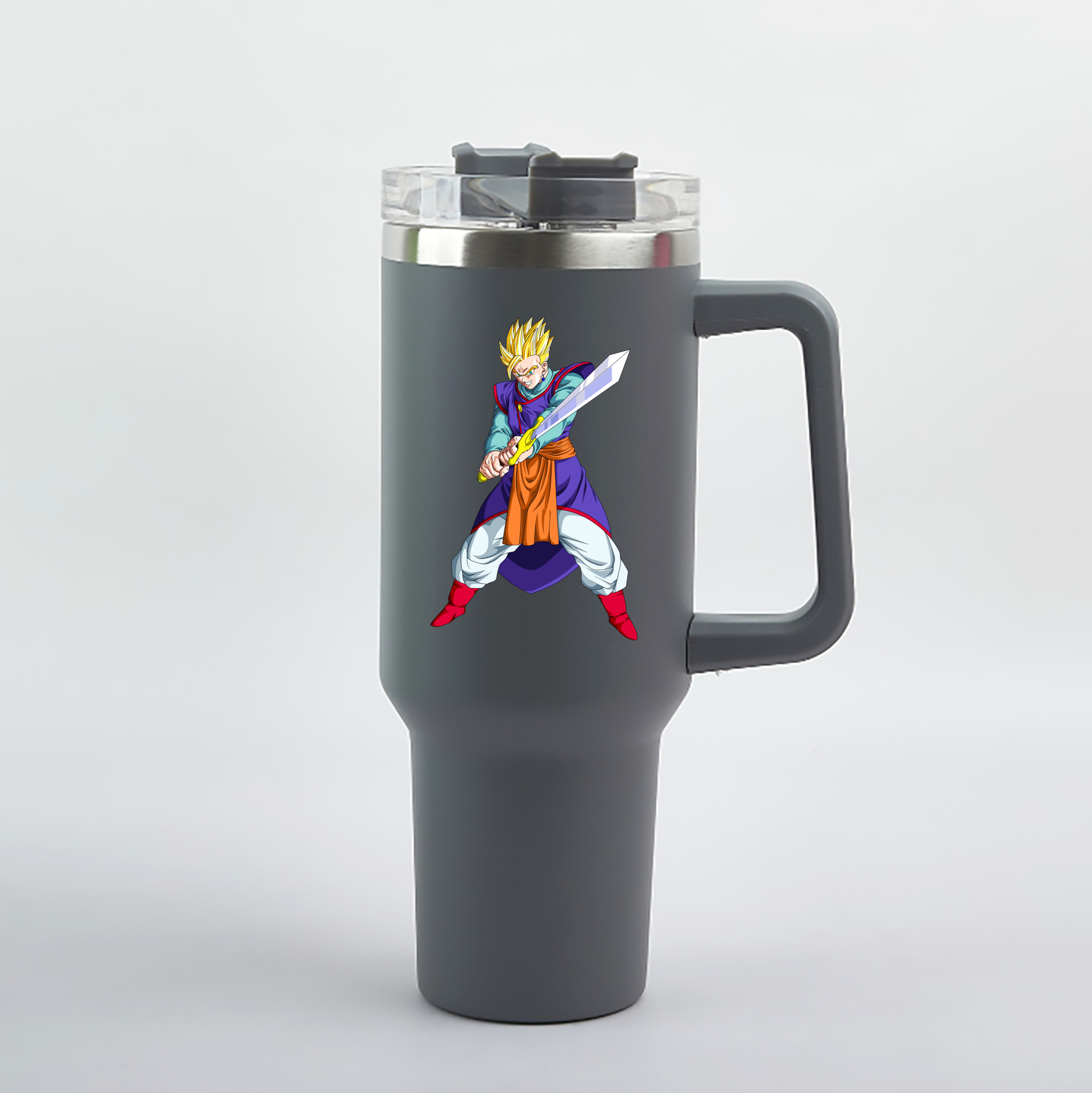 （画像用） ドラゴンボール 孫 悟飯（そんごはん）DRAGON BALL Son Gohan 1200mL車用タンブラー（カラープリント）