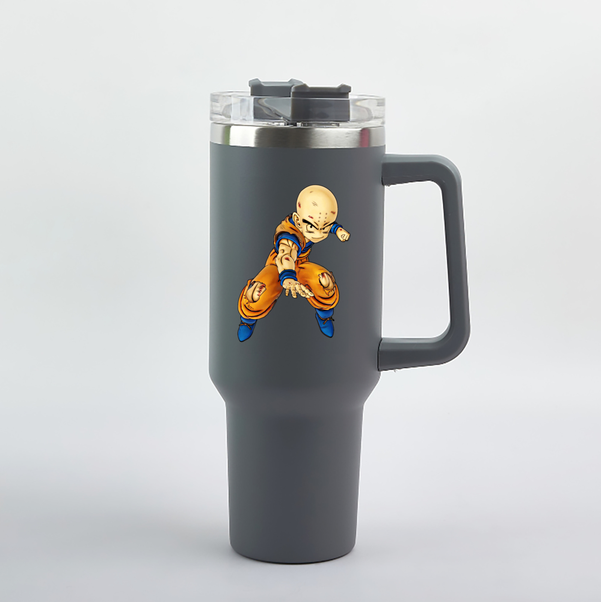 （画像用） ドラゴンボール クリリン DRAGON BALL krillin 1200mL車用タンブラー（カラープリント）