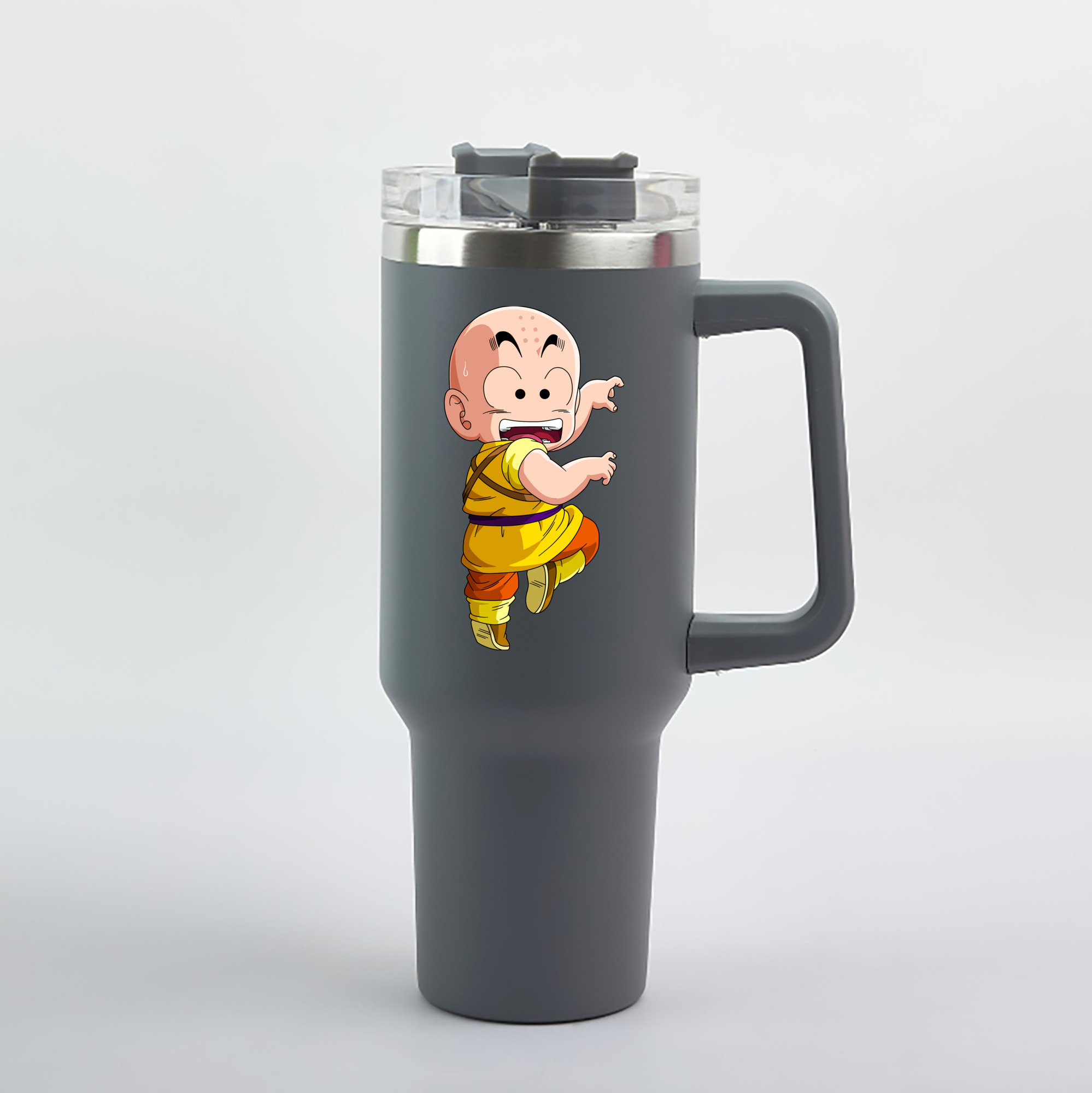 （画像用） ドラゴンボール クリリン DRAGON BALL krillin 1200mL車用タンブラー（カラープリント）