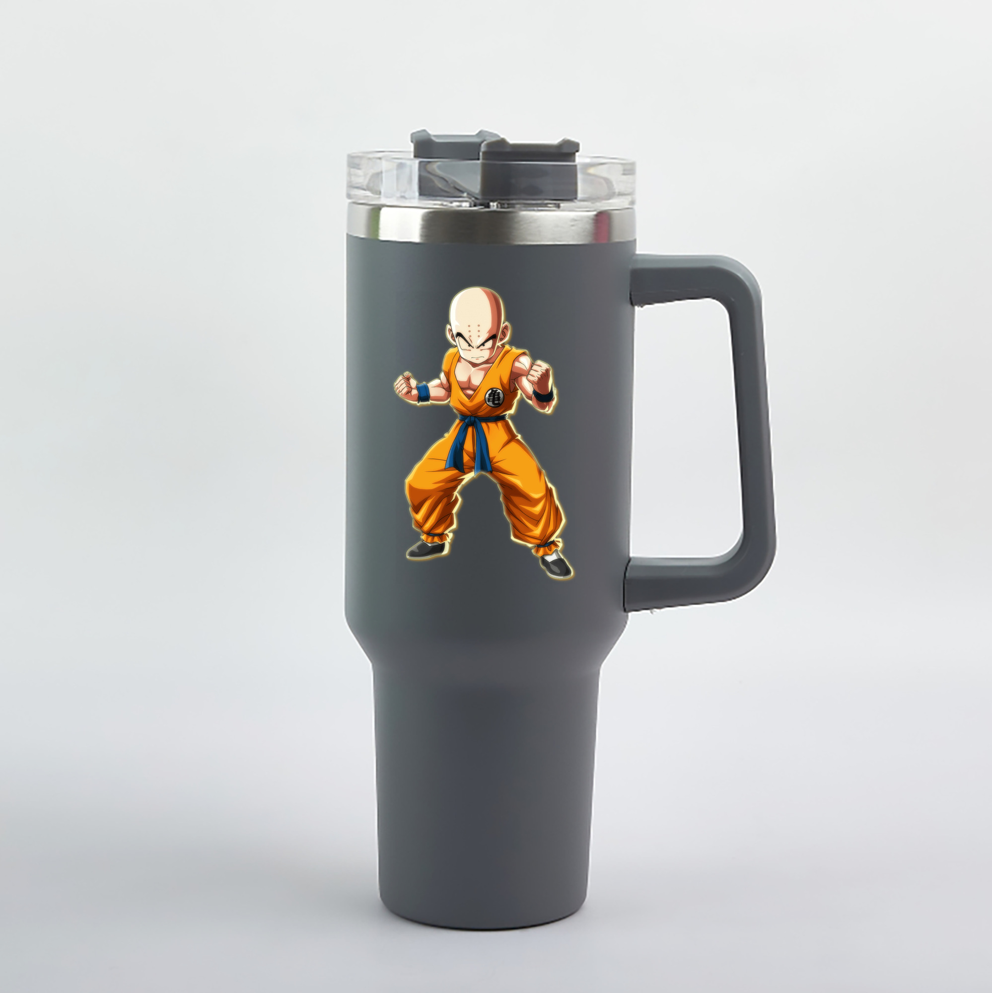 （画像用） ドラゴンボール クリリン DRAGON BALL krillin 1200mL車用タンブラー（カラープリント）