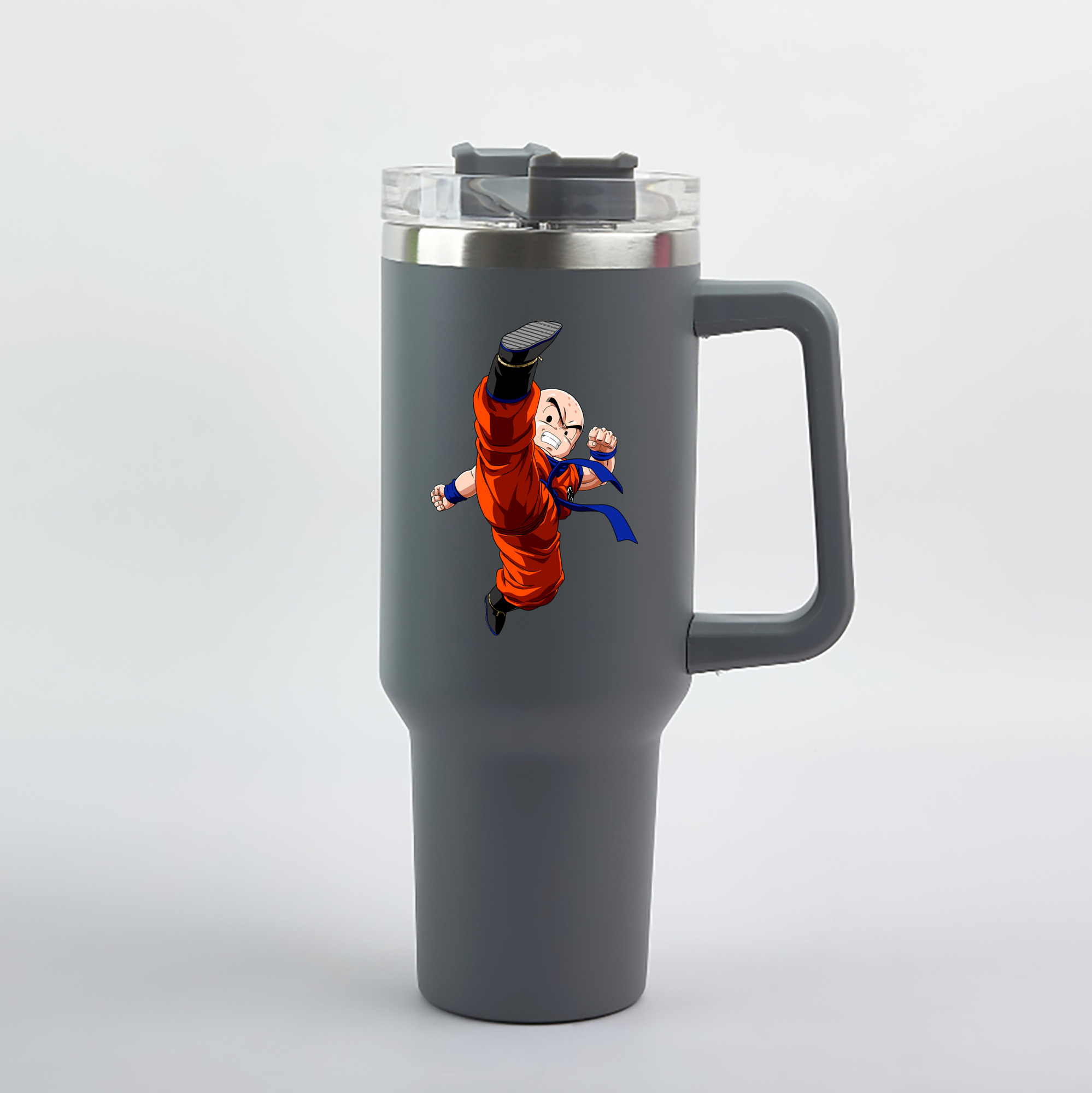 （画像用） ドラゴンボール クリリン DRAGON BALL krillin 1200mL車用タンブラー（カラープリント）