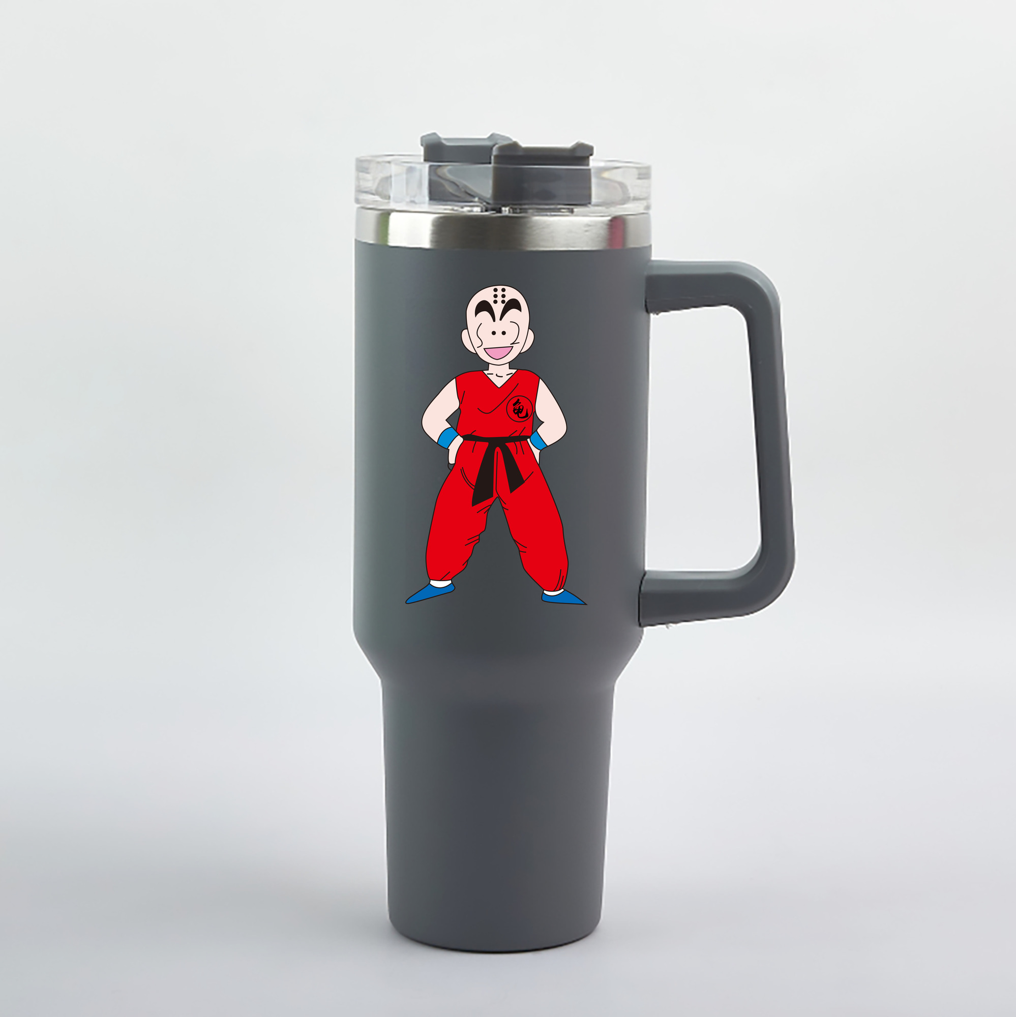 （画像用） ドラゴンボール クリリン DRAGON BALL krillin 1200mL車用タンブラー（カラープリント）