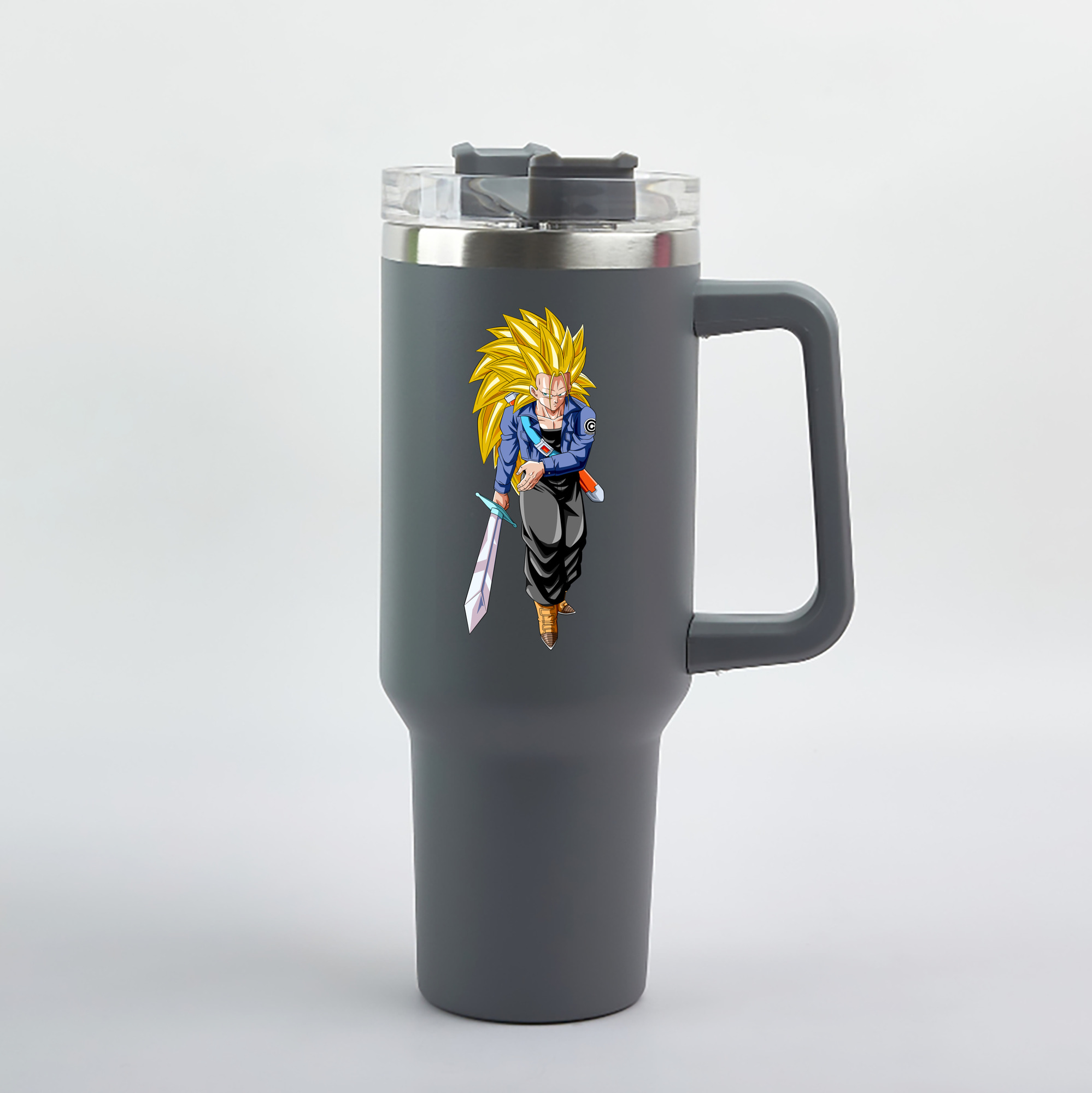 （画像用） ドラゴンボール トランクス（Torankusu）DRAGON BALL Trunks 1200mL車用タンブラー（カラープリント）