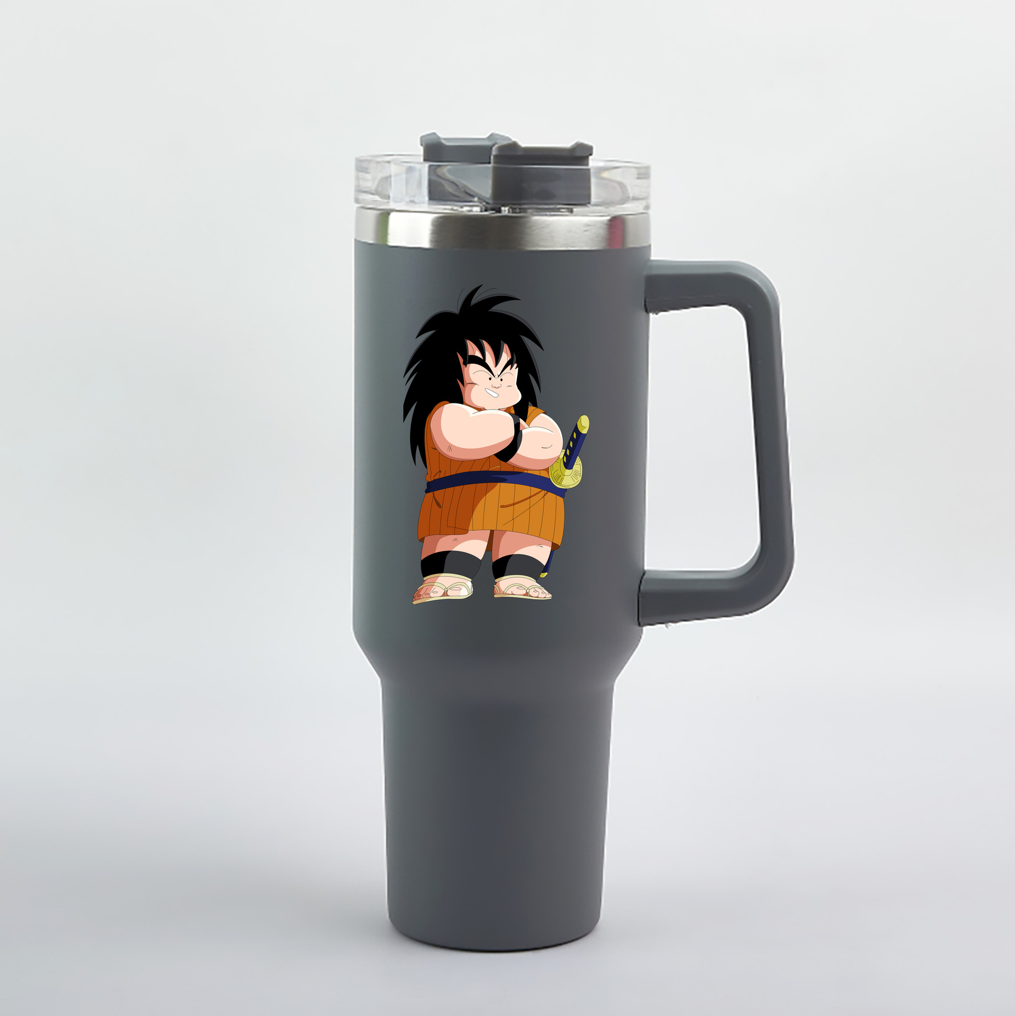 （画像用） ドラゴンボール やじろべえ DRAGON BALL Yajirobe 1200mL車用タンブラー（カラープリント）
