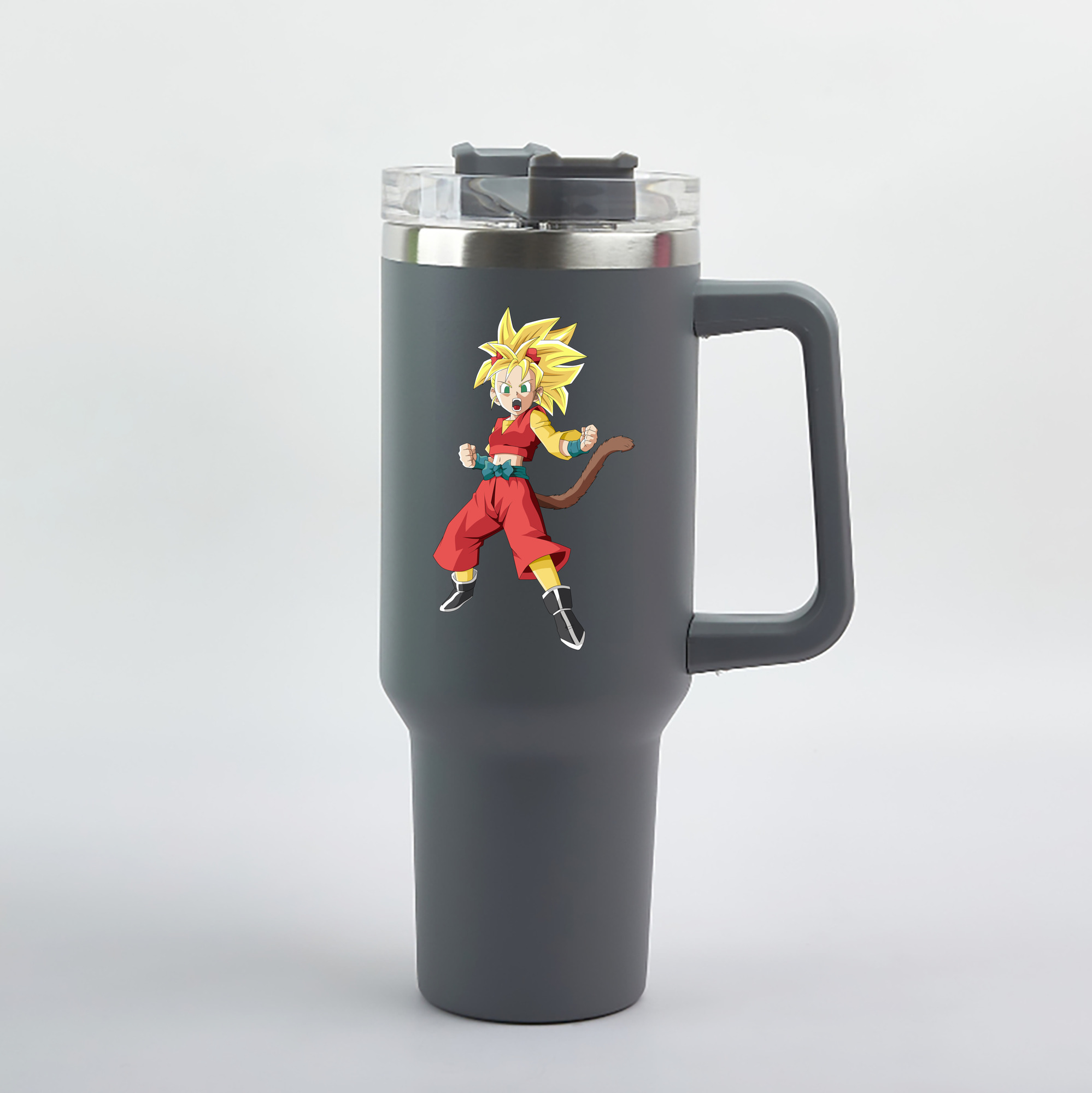 （画像用） ドラゴンボール カリフラ DRAGON BALL Caulifla 1200mL車用タンブラー（カラープリント）