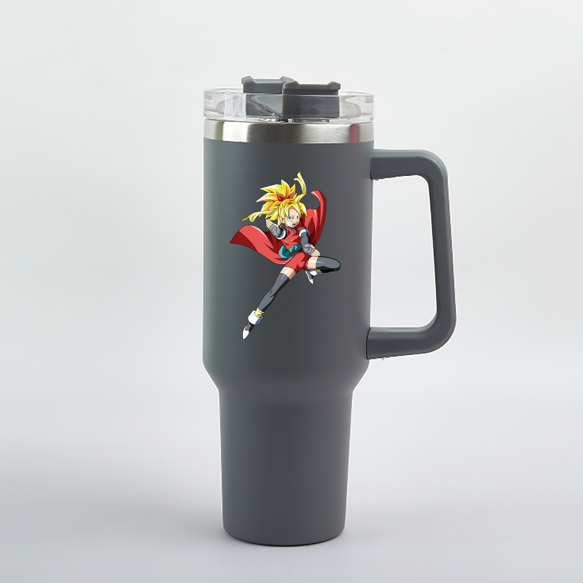 （画像用） ドラゴンボール カリフラ DRAGON BALL Caulifla 1200mL車用タンブラー（カラープリント）