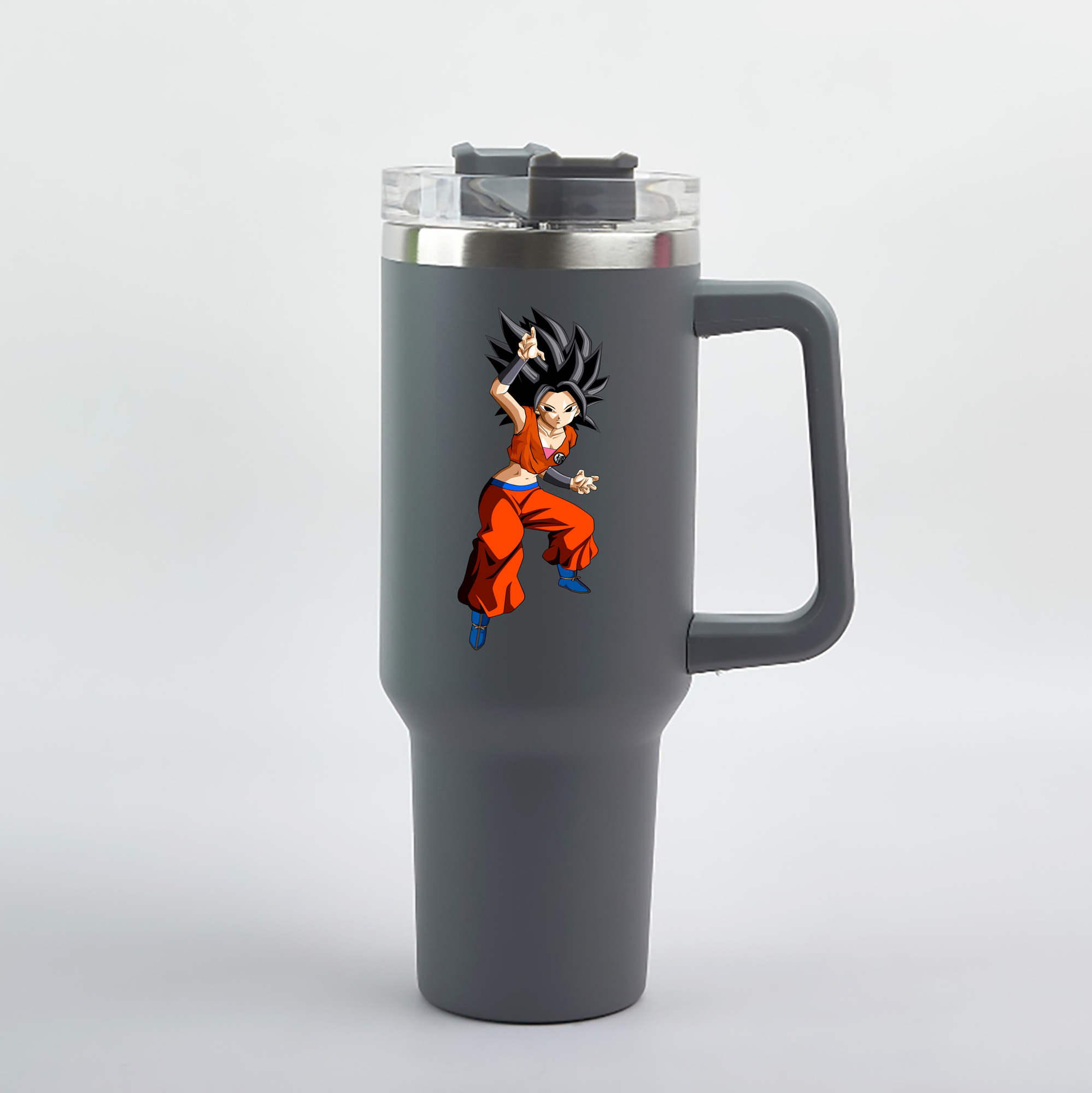 （画像用） ドラゴンボール カリフラ DRAGON BALL Caulifla 1200mL車用タンブラー（カラープリント）