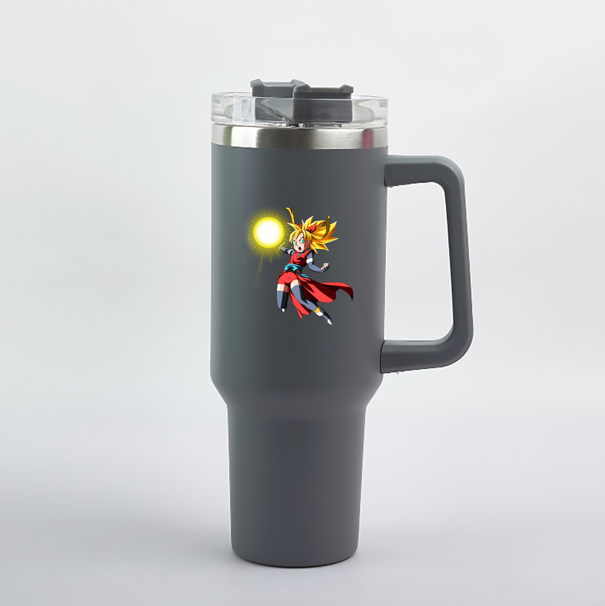 （画像用） ドラゴンボール カリフラ DRAGON BALL Caulifla 1200mL車用タンブラー（カラープリント）