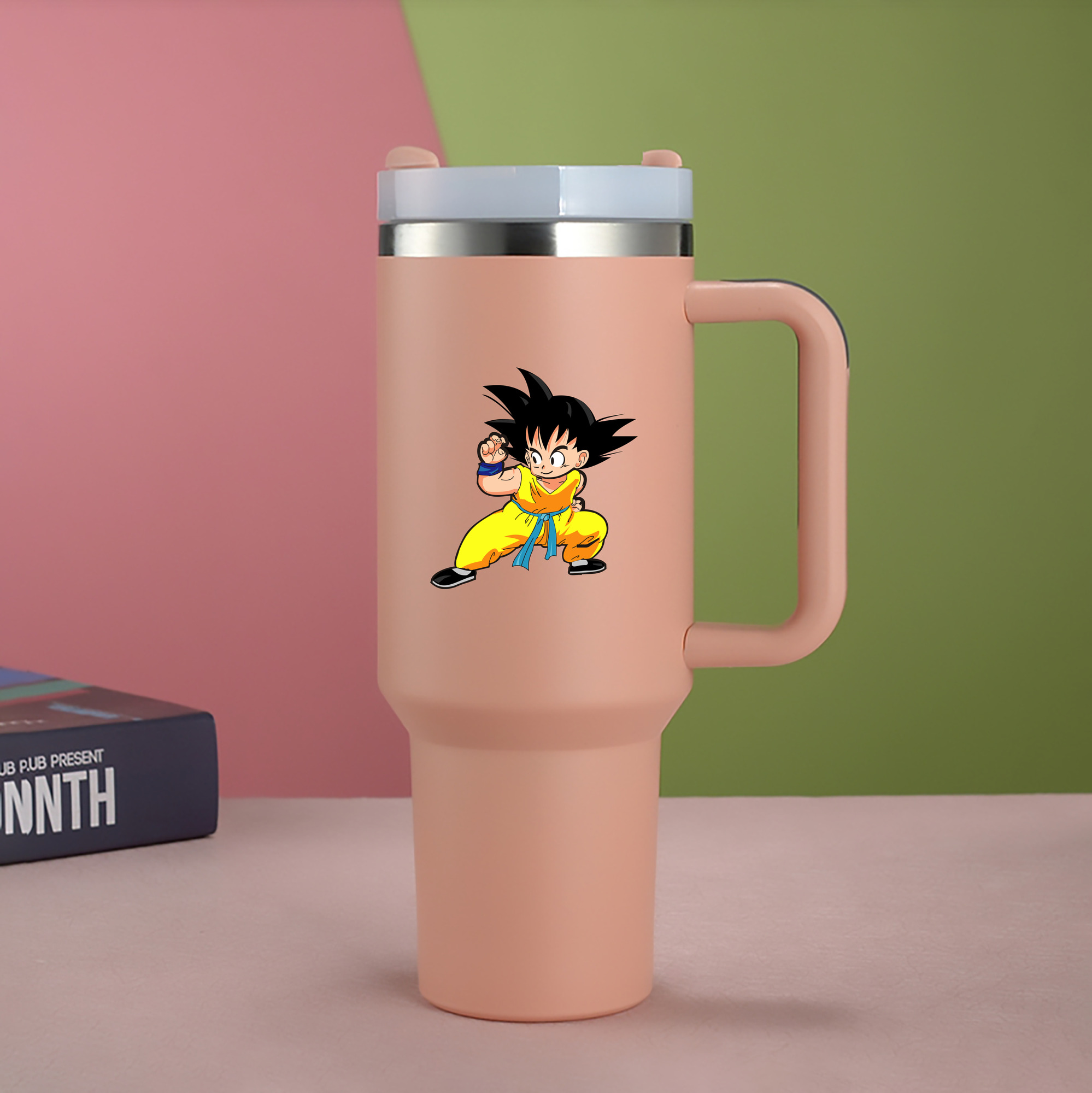 ドラゴンボール 孫悟空（そん ごくう）Son Goku カカロット DRAGON BALL Kakarotto 1200mL車用タンブラー（カラープリント）