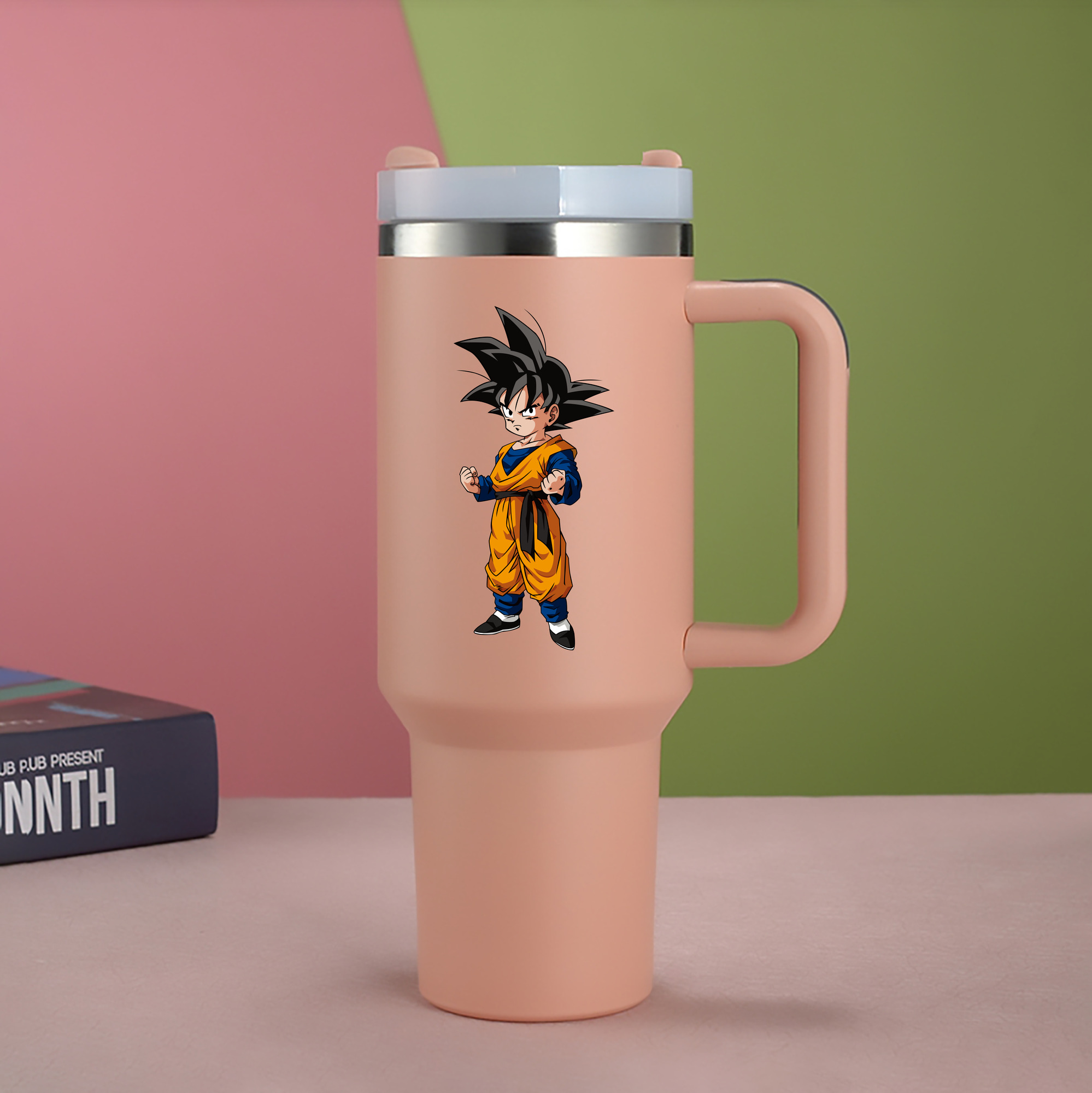ドラゴンボール 孫悟空（そん ごくう）Son Goku カカロット DRAGON BALL Kakarotto 1200mL車用タンブラー（カラープリント）