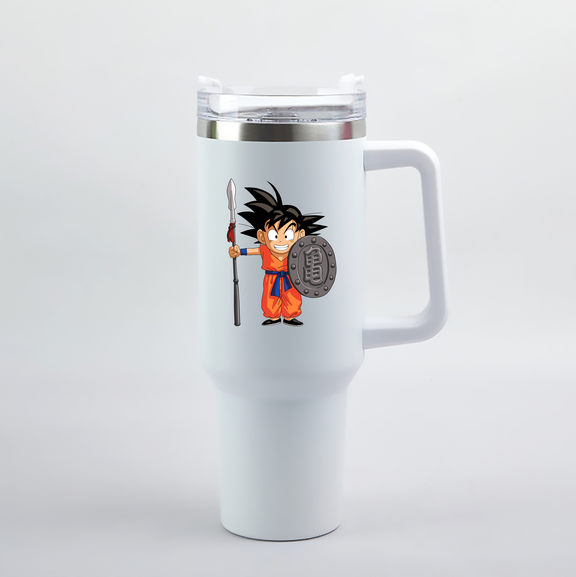 （画像用） ドラゴンボール 孫悟空（そん ごくう）Son Goku カカロット DRAGON BALL Kakarotto 1200mL車用タンブラー（カラープリント）