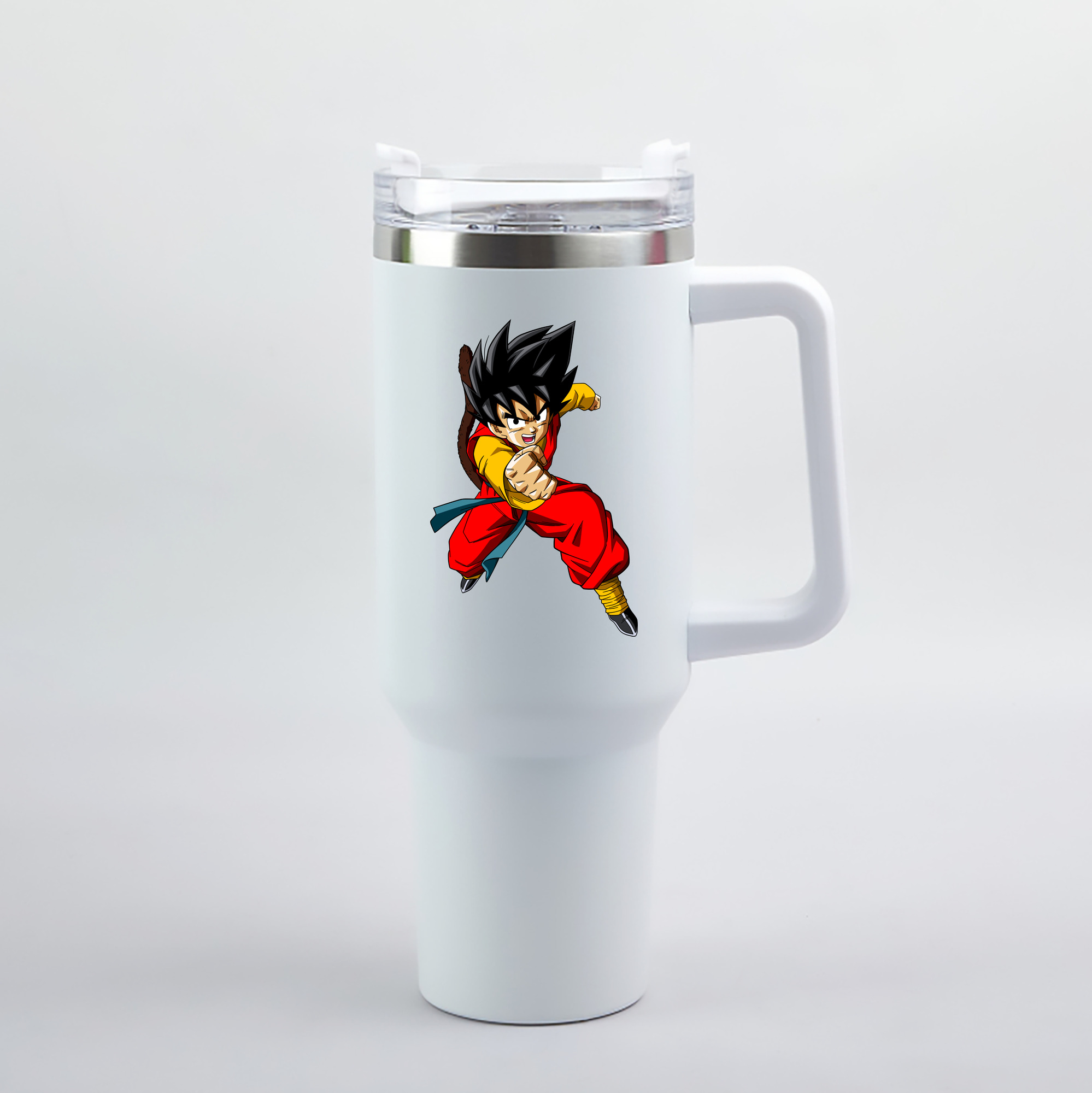 （画像用） ドラゴンボール 孫悟空（そん ごくう）Son Goku カカロット DRAGON BALL Kakarotto 1200mL車用タンブラー（カラープリント）