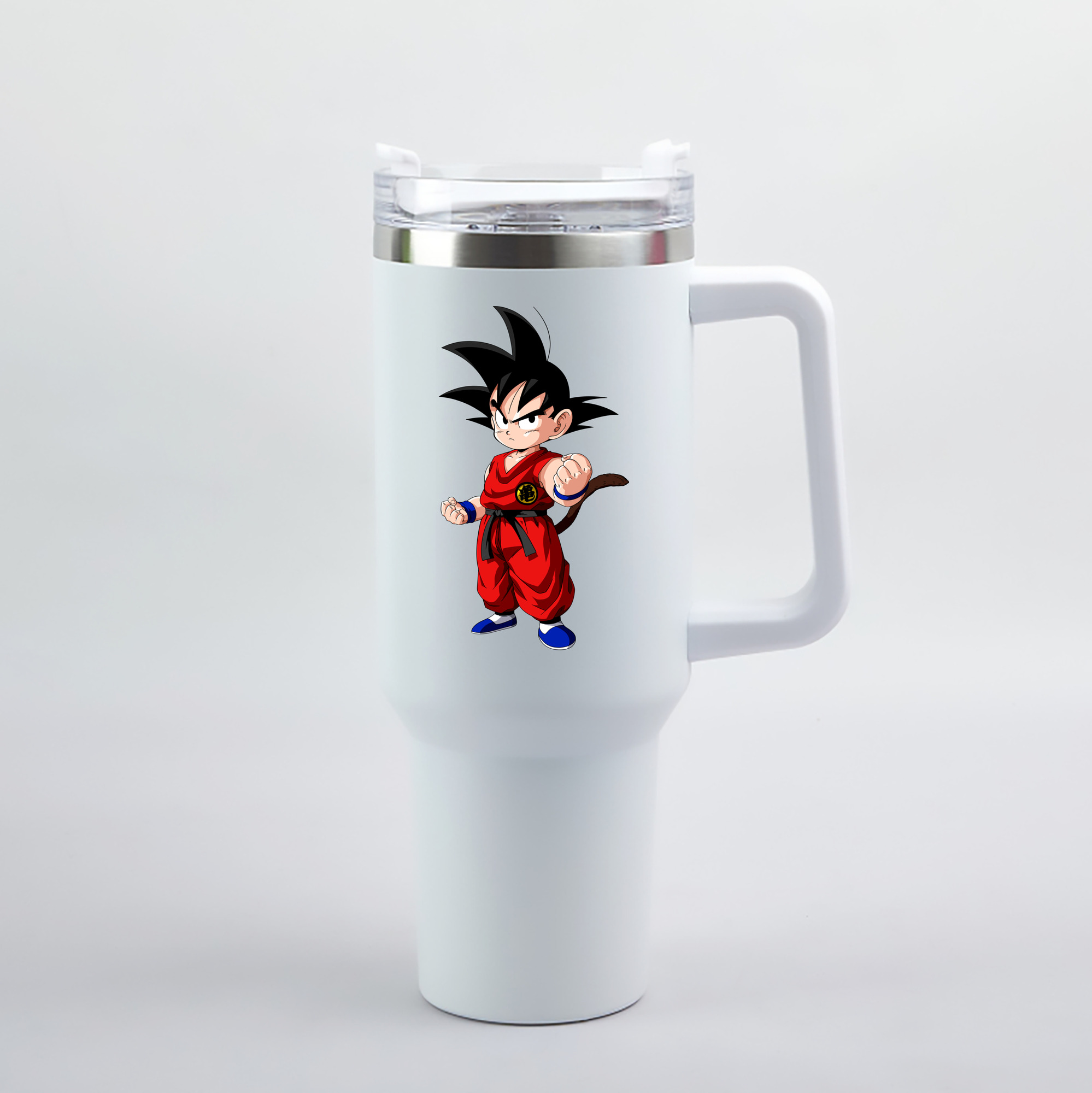 （画像用） ドラゴンボール 孫悟空（そん ごくう）Son Goku カカロット DRAGON BALL Kakarotto 1200mL車用タンブラー（カラープリント）