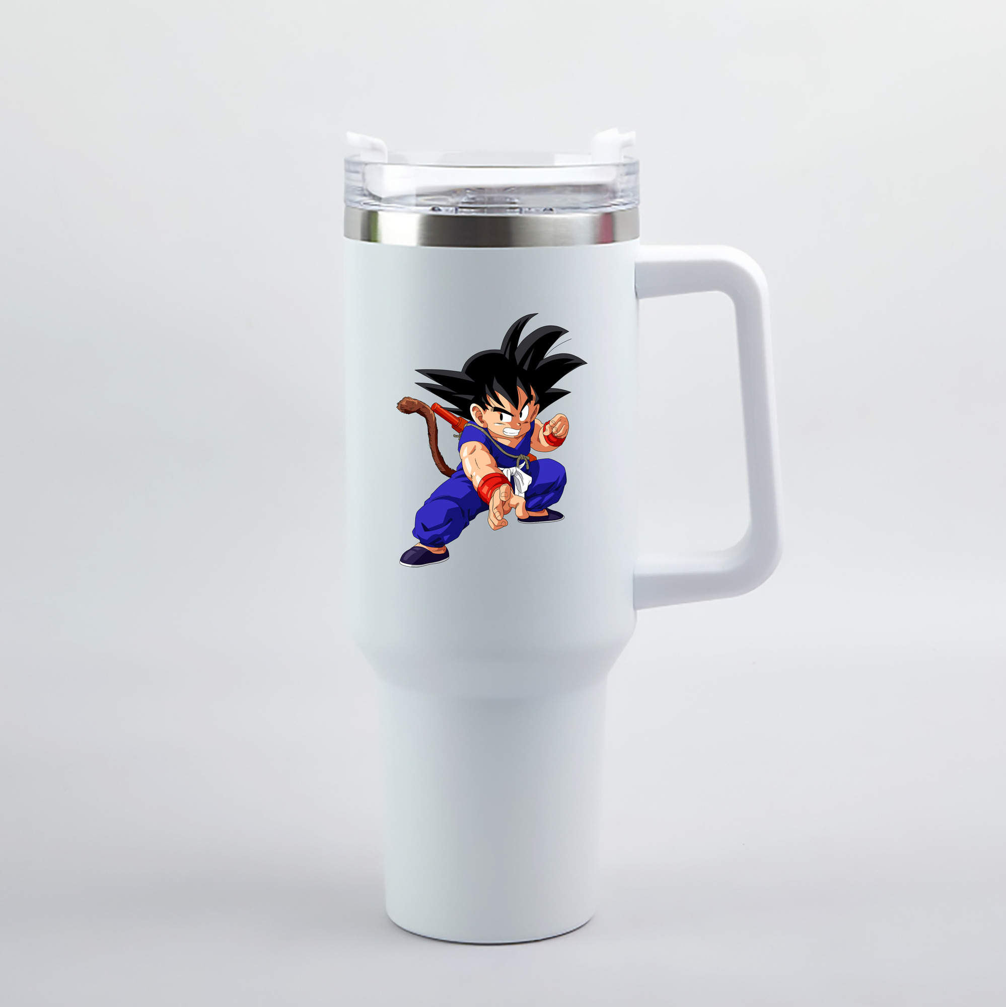 （画像用） ドラゴンボール 孫悟空（そん ごくう）Son Goku カカロット DRAGON BALL Kakarotto 1200mL車用タンブラー（カラープリント）