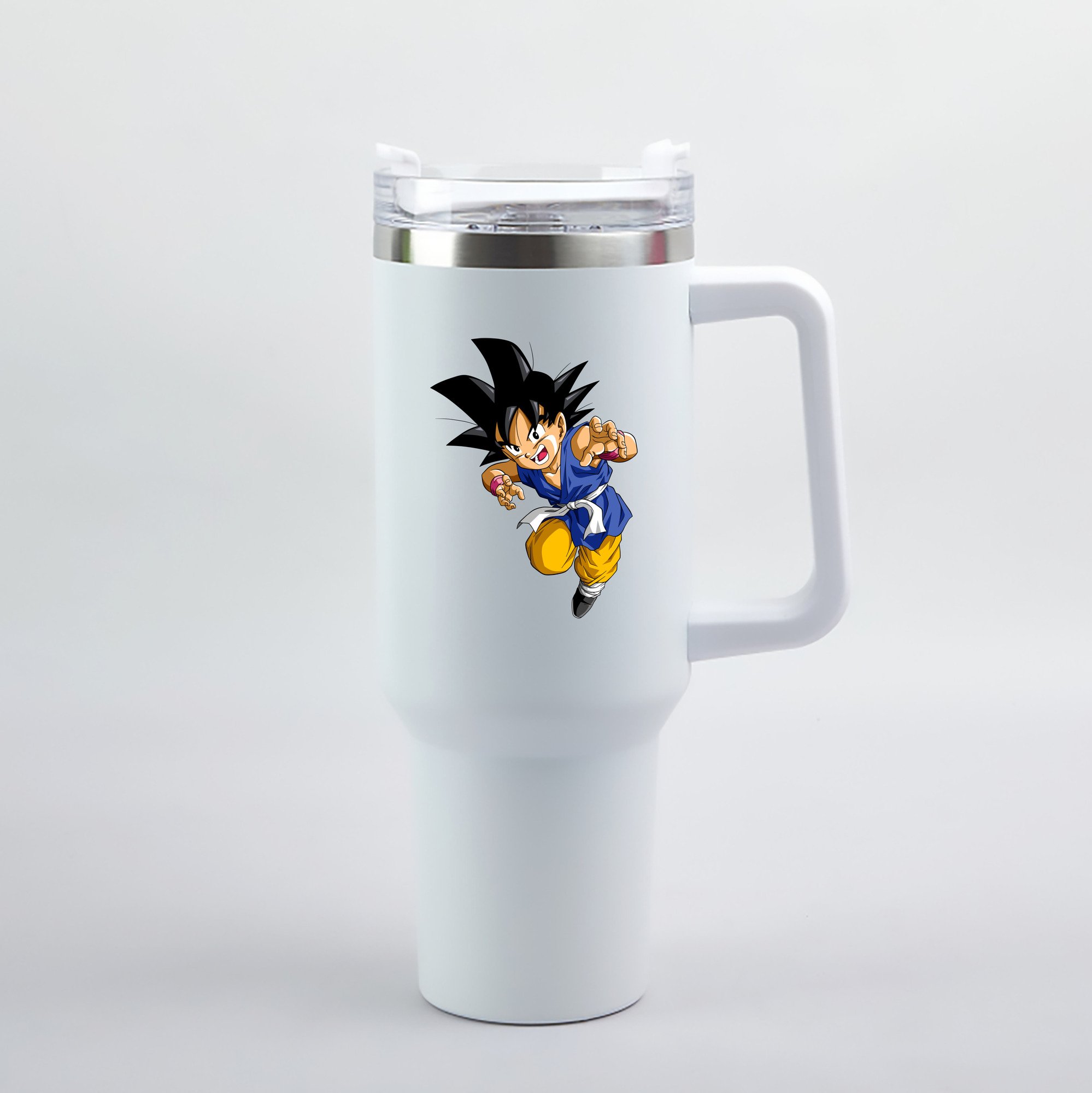 （画像用） ドラゴンボール 孫悟空（そん ごくう）Son Goku カカロット DRAGON BALL Kakarotto 1200mL車用タンブラー（カラープリント）