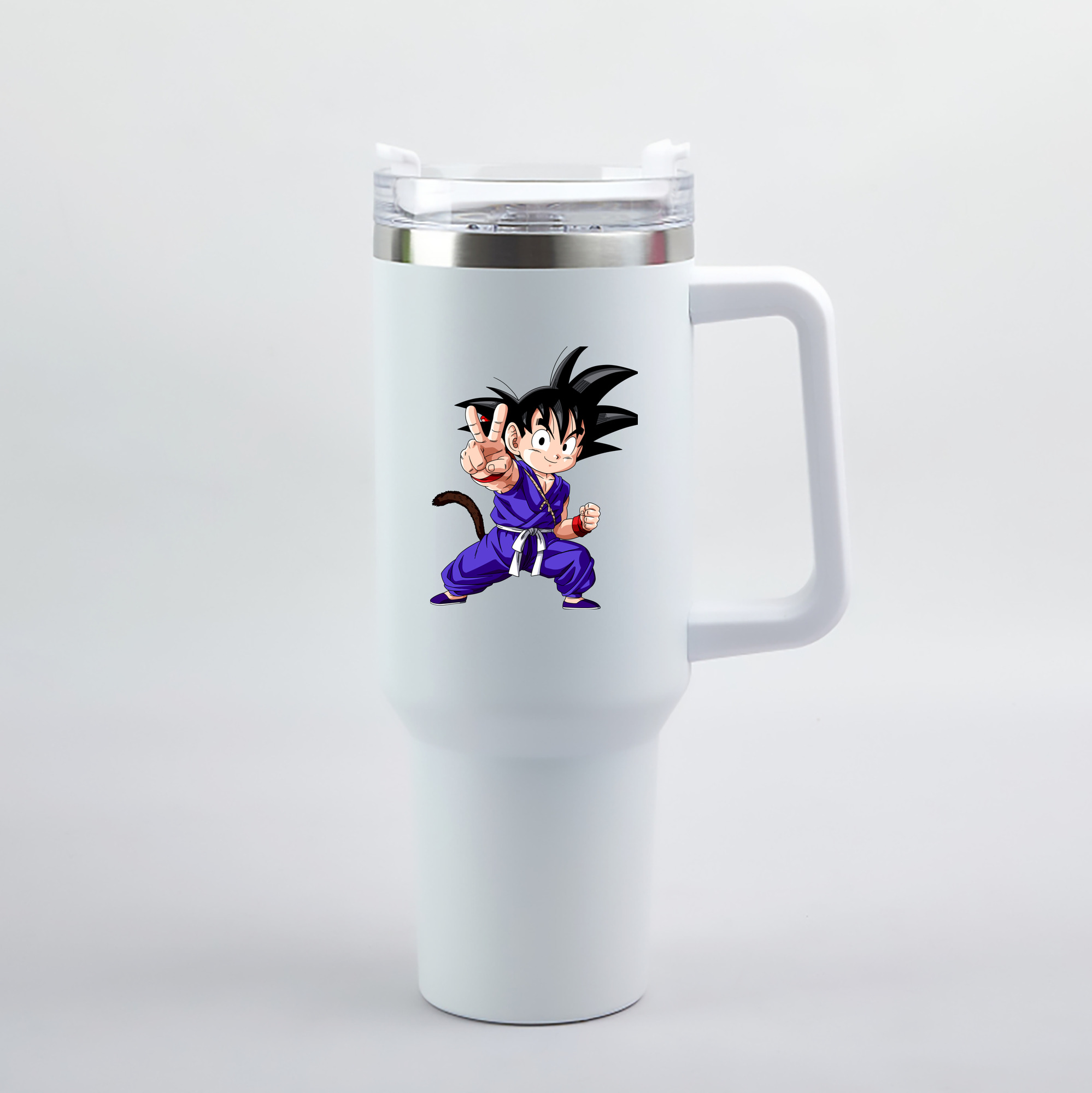 （画像用） ドラゴンボール 孫悟空（そん ごくう）Son Goku カカロット DRAGON BALL Kakarotto 1200mL車用タンブラー（カラープリント）