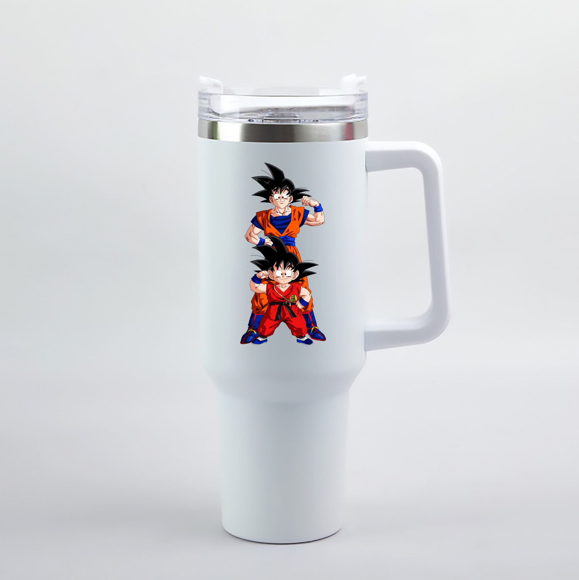 （画像用） ドラゴンボール 孫悟空（そん ごくう）Son Goku カカロット DRAGON BALL Kakarotto 1200mL車用タンブラー（カラープリント）