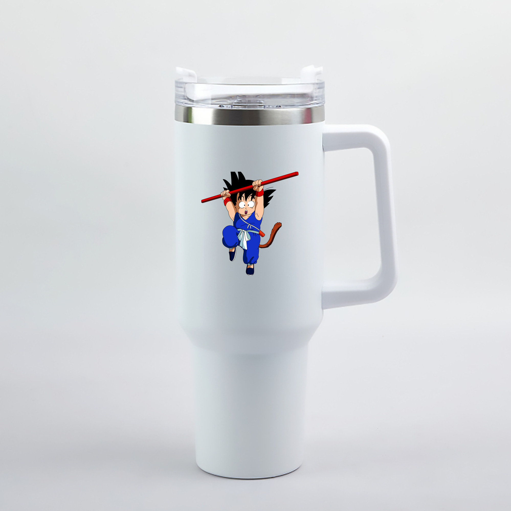 （画像用） ドラゴンボール 孫悟空（そん ごくう）Son Goku カカロット DRAGON BALL Kakarotto 1200mL車用タンブラー（カラープリント）