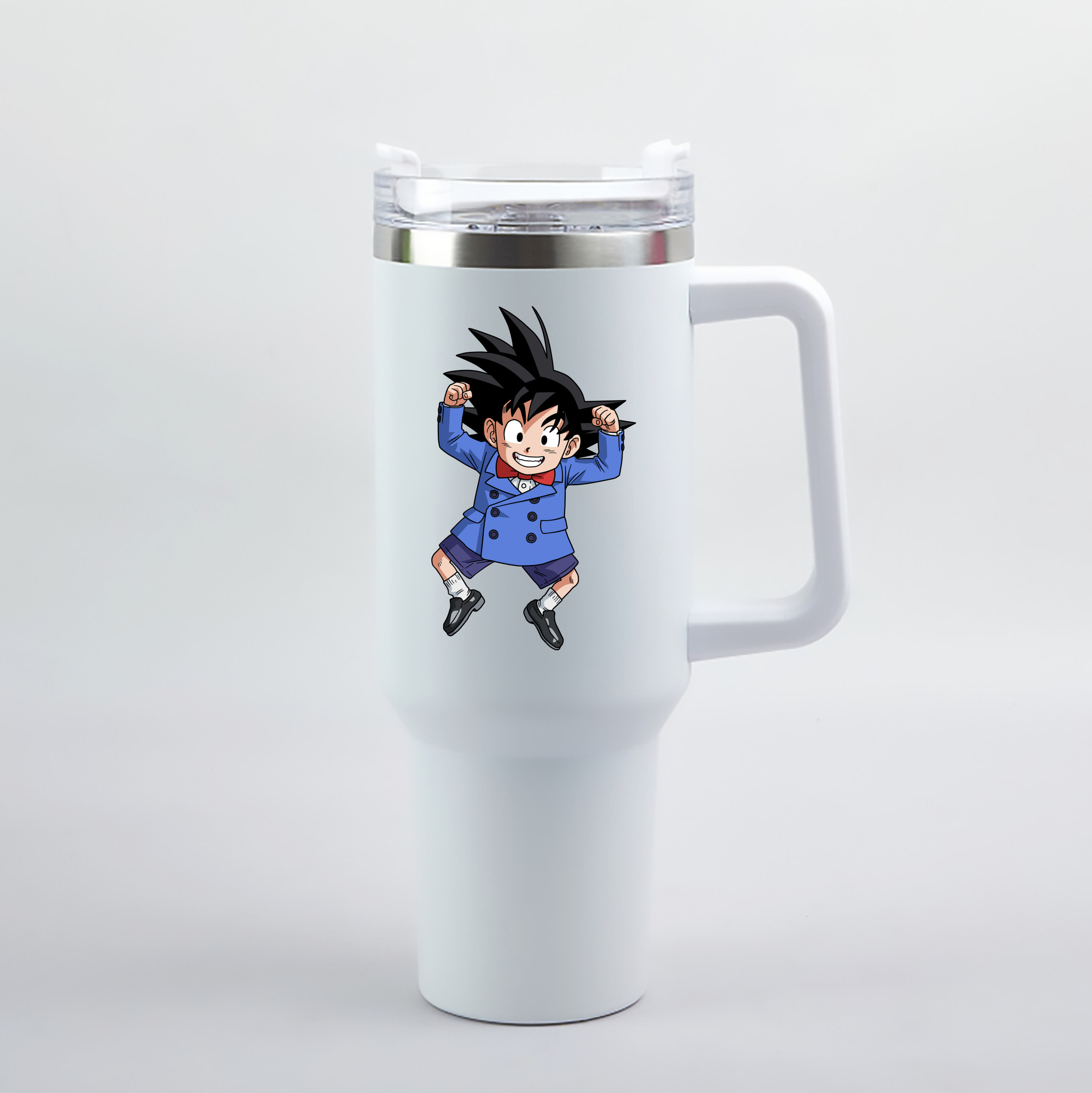 （画像用） ドラゴンボール 孫悟空（そん ごくう）Son Goku カカロット DRAGON BALL Kakarotto 1200mL車用タンブラー（カラープリント）