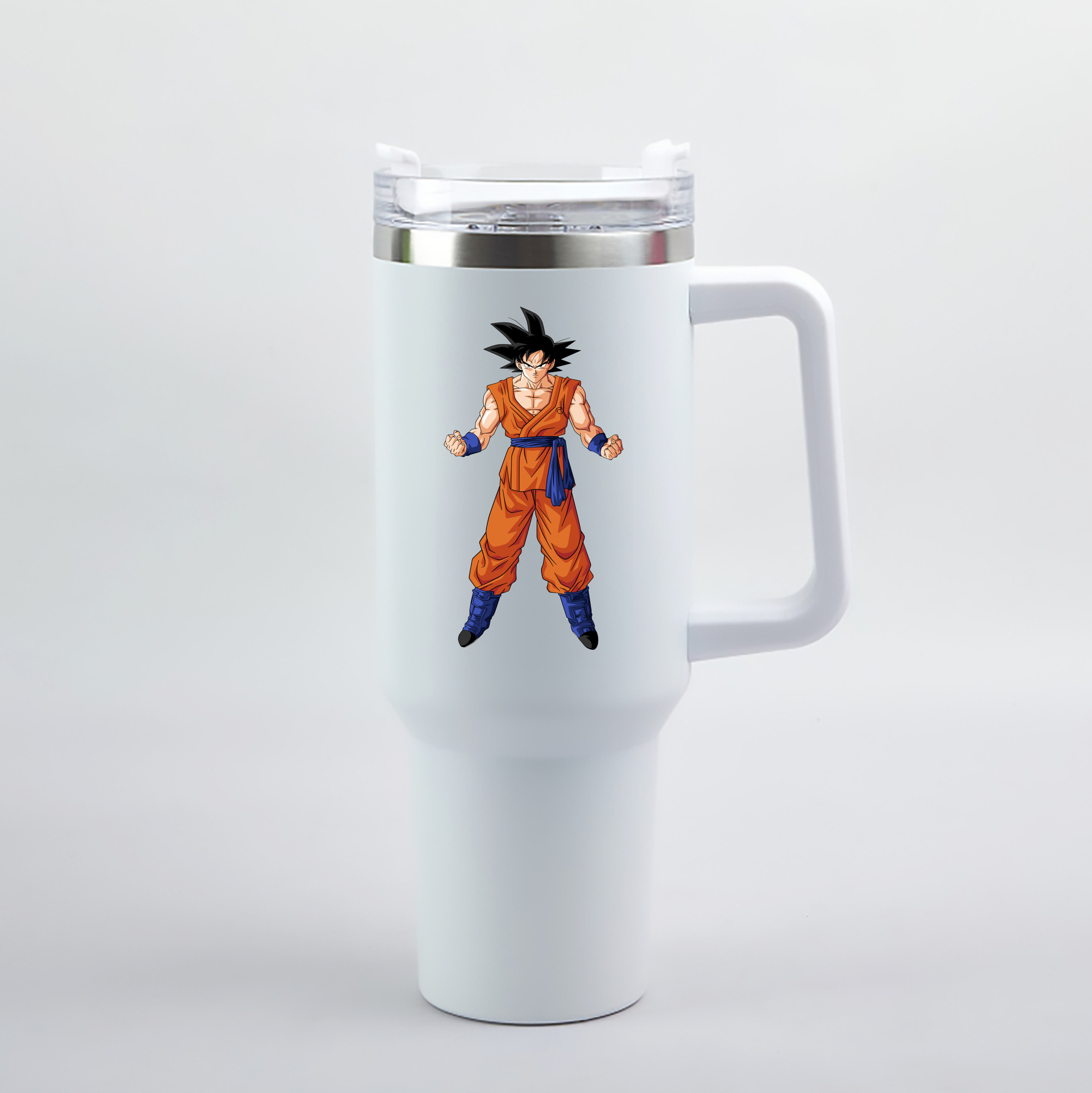 （画像用） ドラゴンボール 孫悟空（そん ごくう）Son Goku カカロット DRAGON BALL Kakarotto 1200mL車用タンブラー（カラープリント）