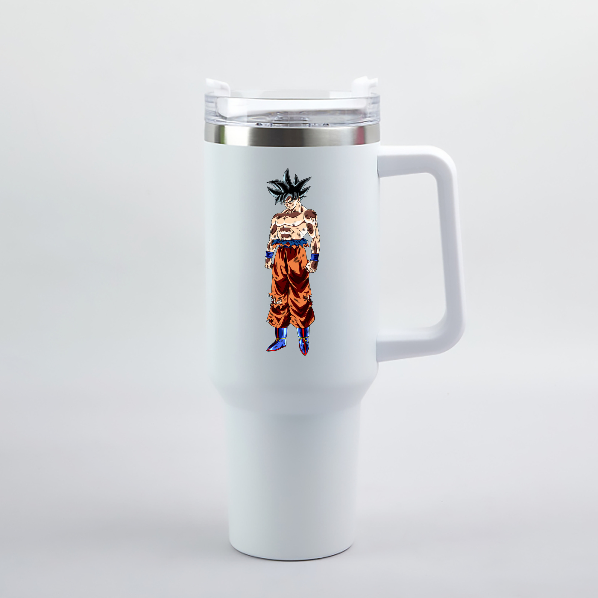 （画像用） ドラゴンボール 孫悟空（そん ごくう）Son Goku カカロット DRAGON BALL Kakarotto 1200mL車用タンブラー（カラープリント）
