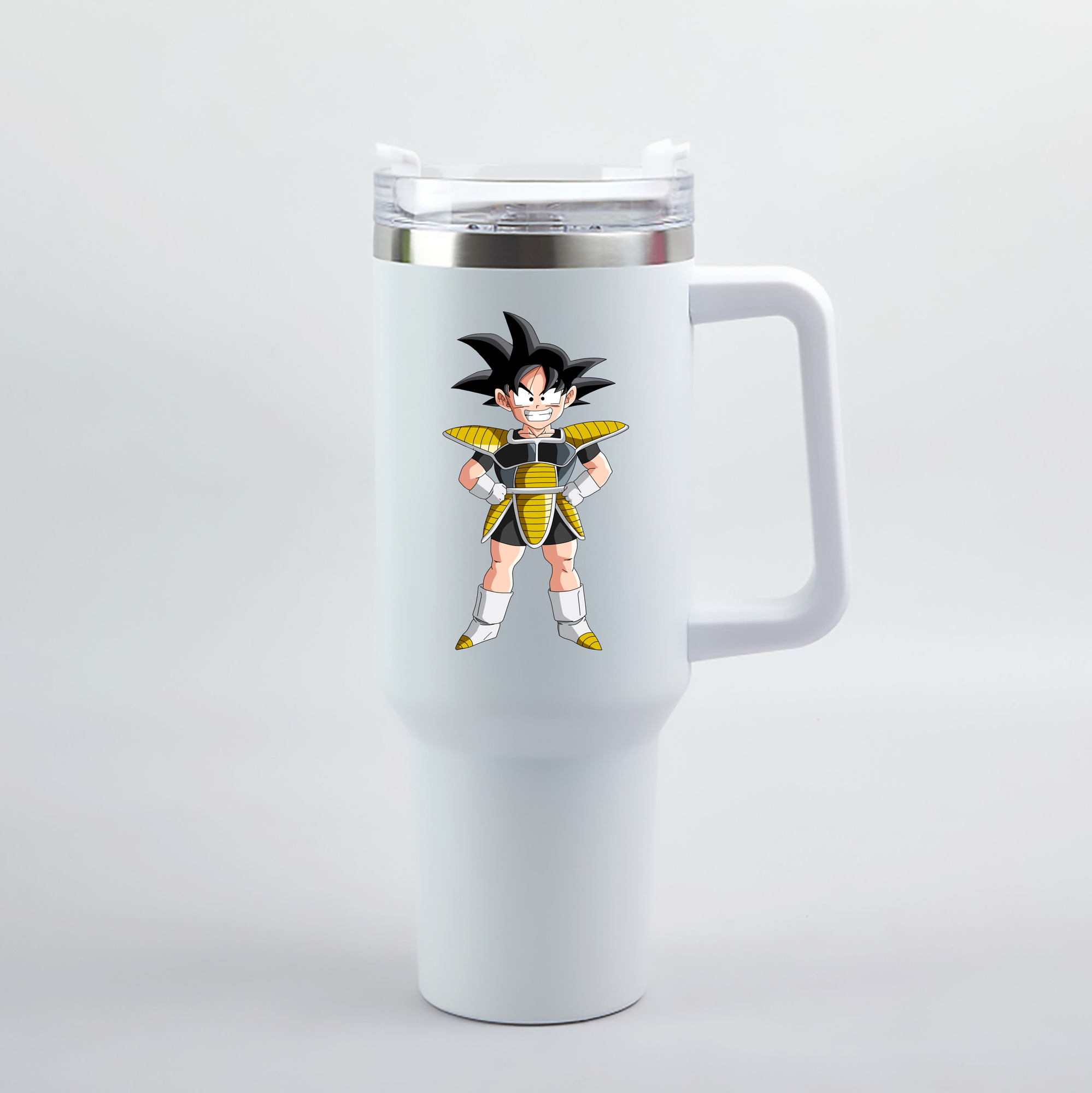 （画像用） ドラゴンボール 孫悟空（そん ごくう）Son Goku カカロット DRAGON BALL Kakarotto 1200mL車用タンブラー（カラープリント）