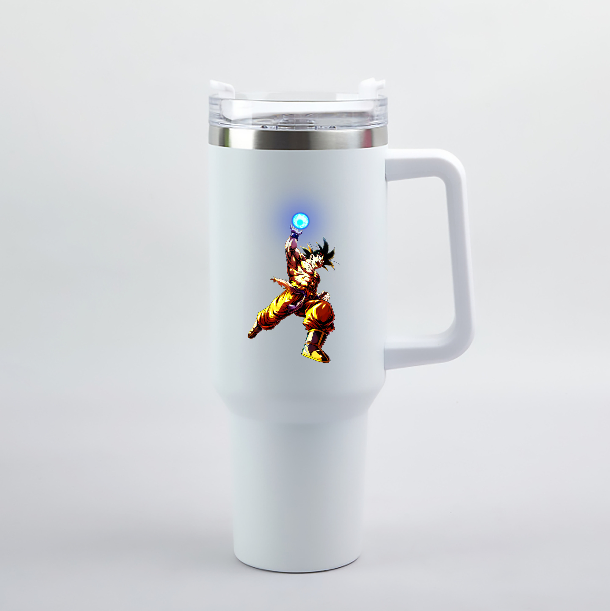 （画像用） ドラゴンボール 孫悟空（そん ごくう）Son Goku カカロット DRAGON BALL Kakarotto 1200mL車用タンブラー（カラープリント）