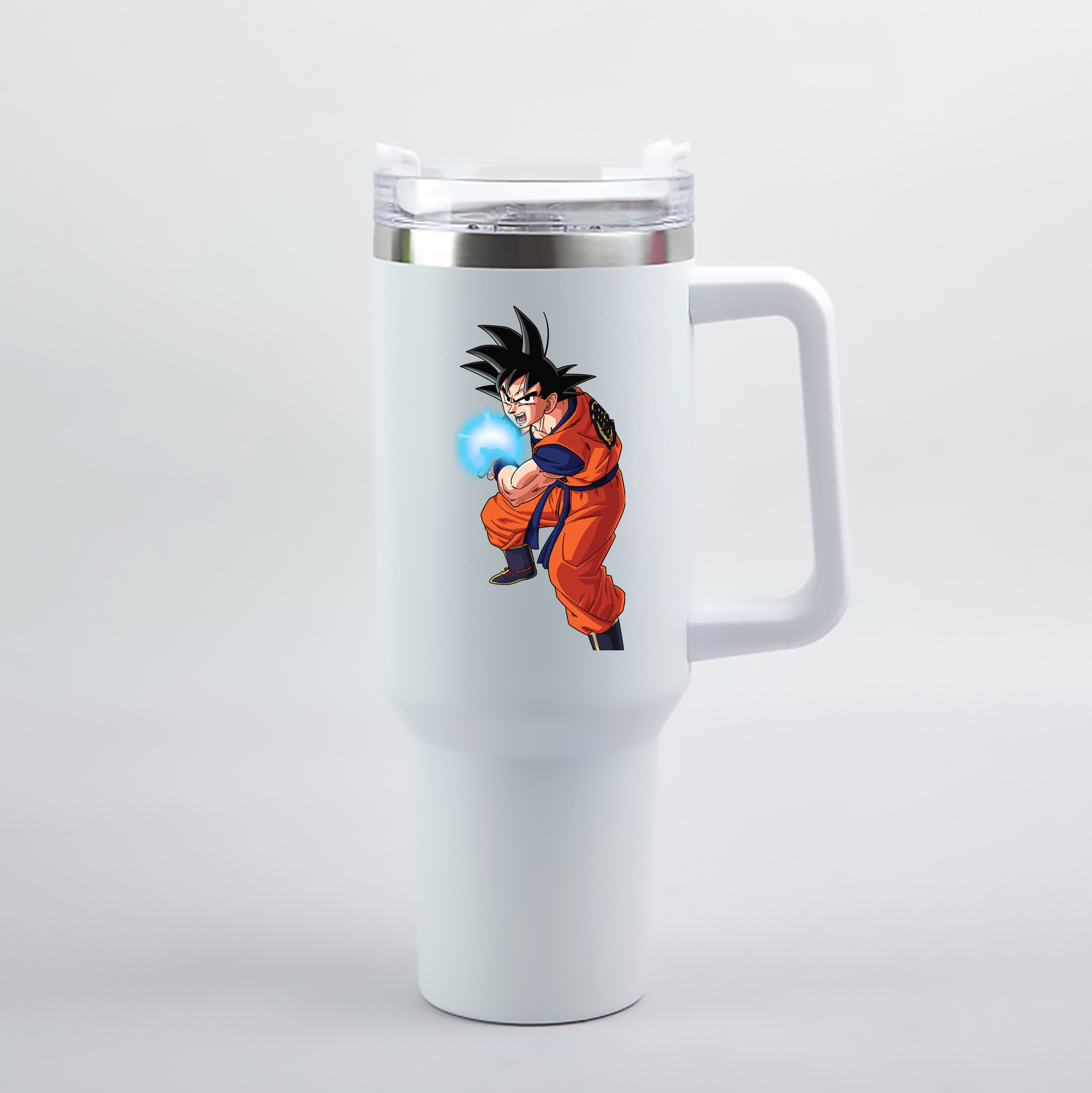 （画像用） ドラゴンボール 孫悟空（そん ごくう）Son Goku カカロット DRAGON BALL Kakarotto 1200mL車用タンブラー（カラープリント）