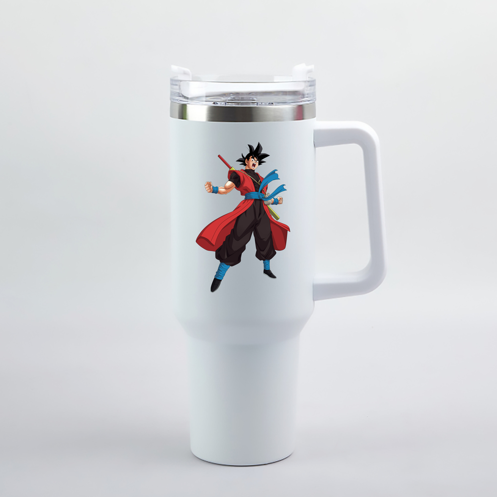 （画像用） ドラゴンボール 孫悟空（そん ごくう）Son Goku カカロット DRAGON BALL Kakarotto 1200mL車用タンブラー（カラープリント）