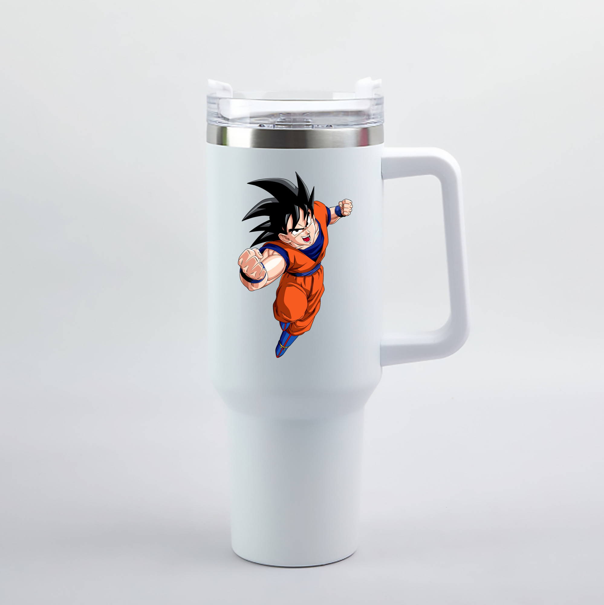 （画像用） ドラゴンボール 孫悟空（そん ごくう）Son Goku カカロット DRAGON BALL Kakarotto 1200mL車用タンブラー（カラープリント）