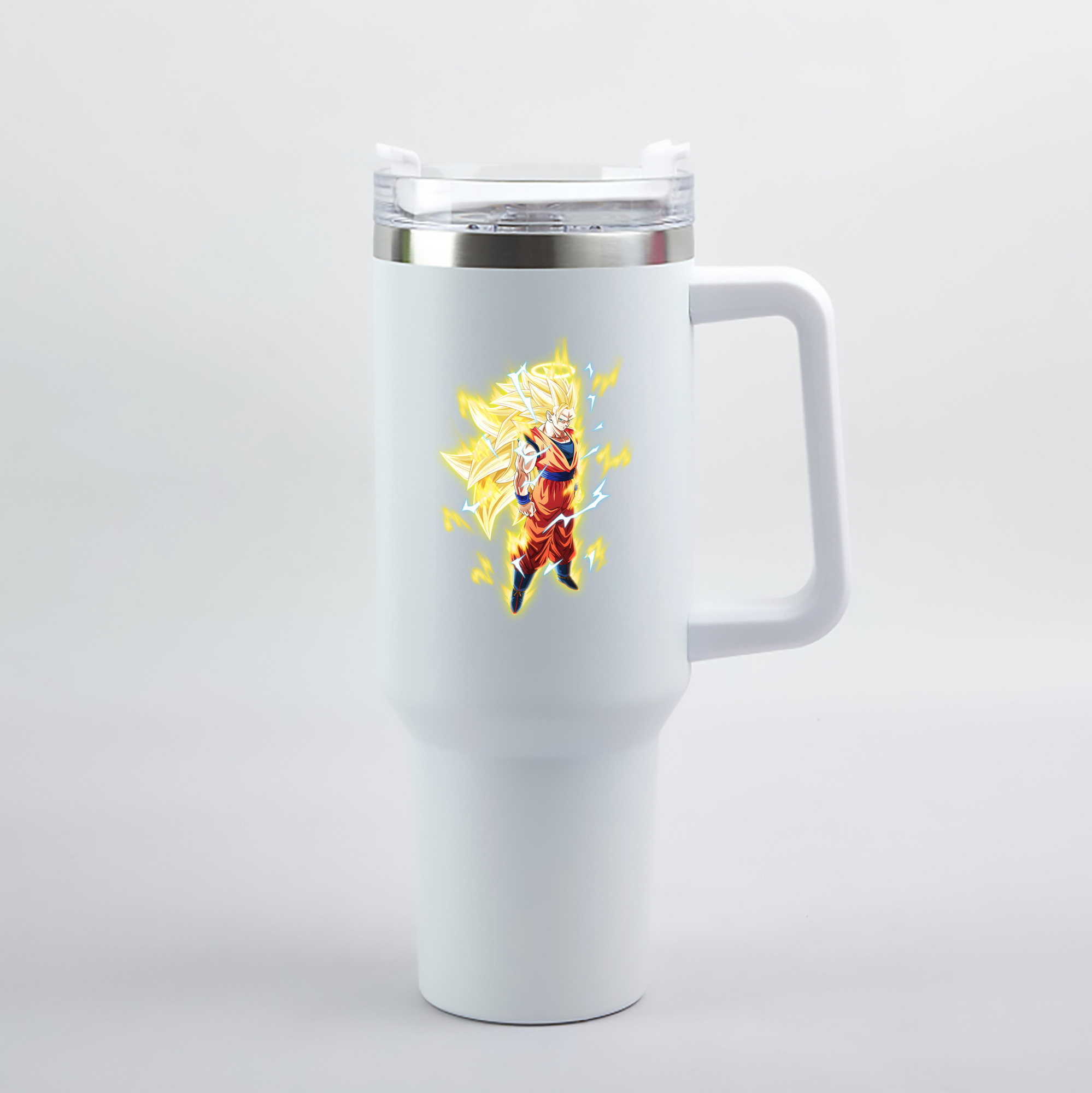 （画像用） ドラゴンボール 孫悟空（そん ごくう）Son Goku カカロット DRAGON BALL Kakarotto 1200mL車用タンブラー（カラープリント）