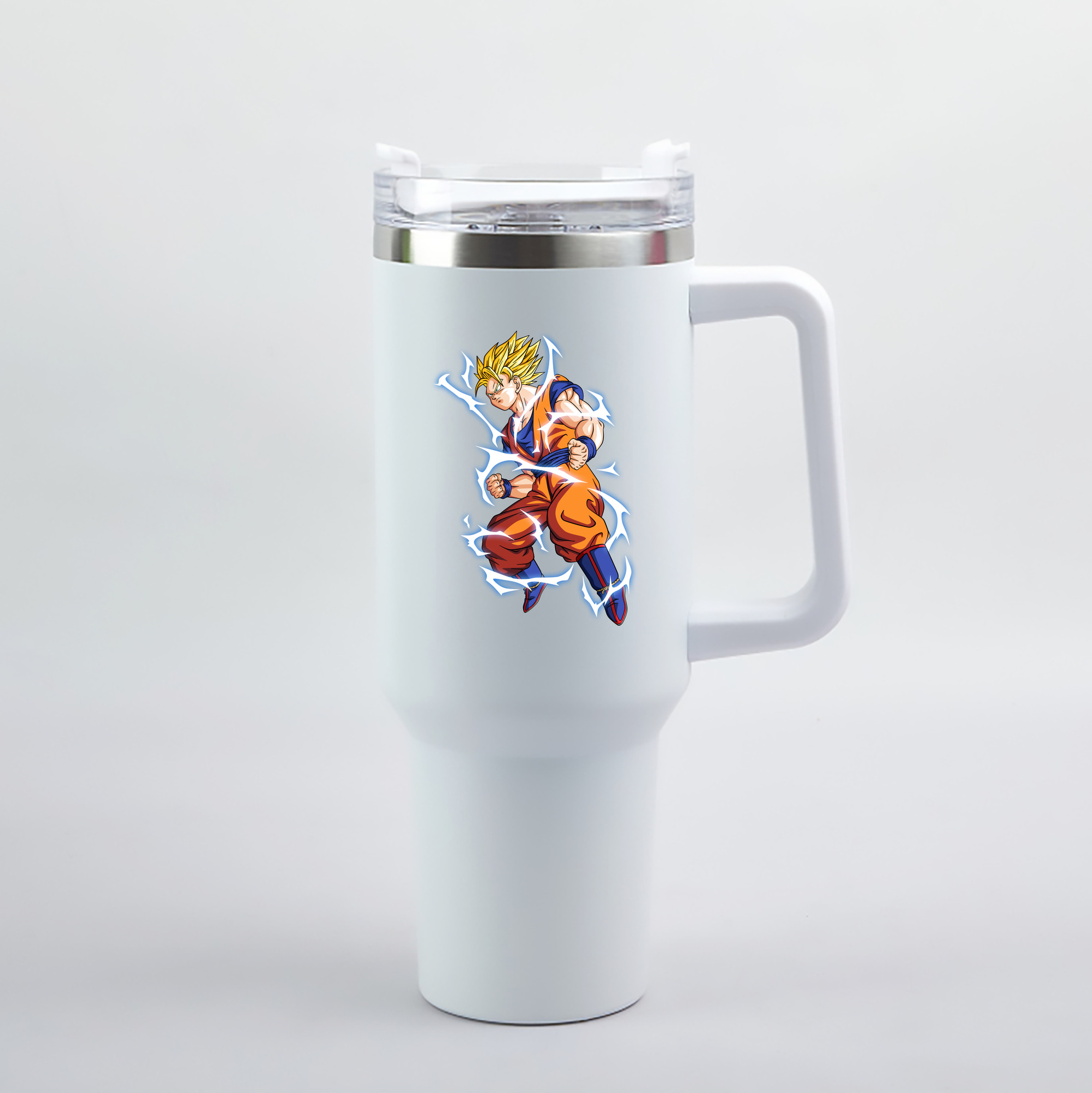 （画像用） ドラゴンボール 孫悟空（そん ごくう）Son Goku カカロット DRAGON BALL Kakarotto 1200mL車用タンブラー（カラープリント）
