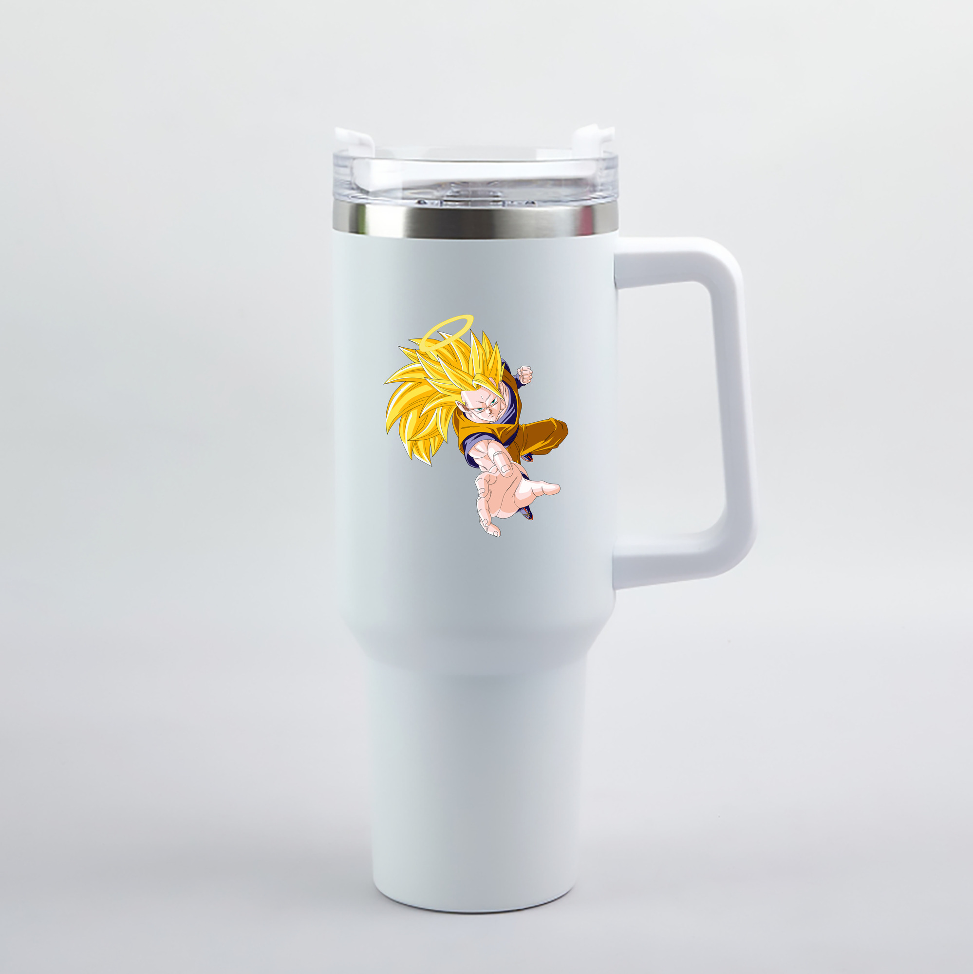 （画像用） ドラゴンボール 孫悟空（そん ごくう）Son Goku カカロット DRAGON BALL Kakarotto 1200mL車用タンブラー（カラープリント）