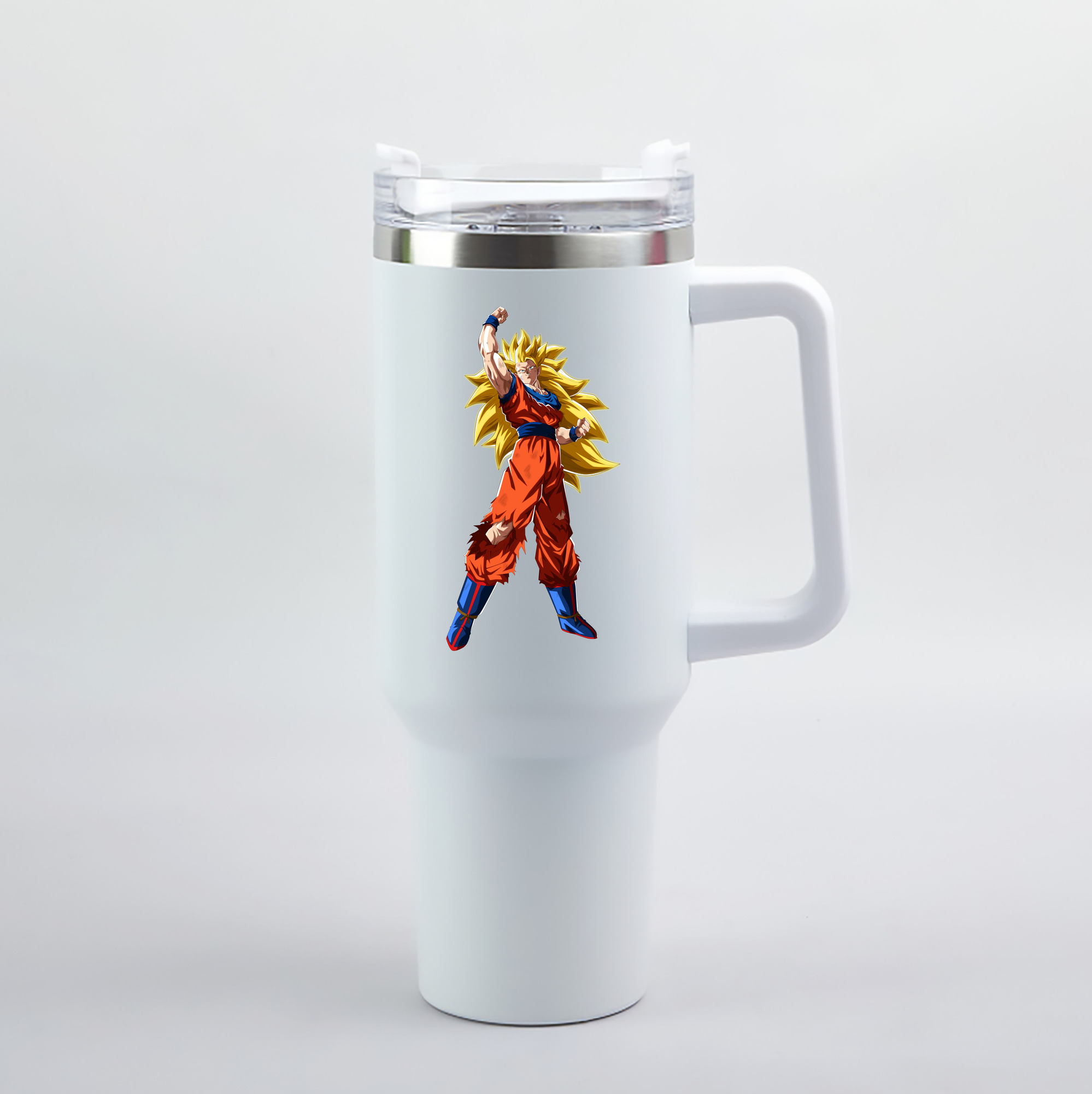 （画像用） ドラゴンボール 孫悟空（そん ごくう）Son Goku カカロット DRAGON BALL Kakarotto 1200mL車用タンブラー（カラープリント）
