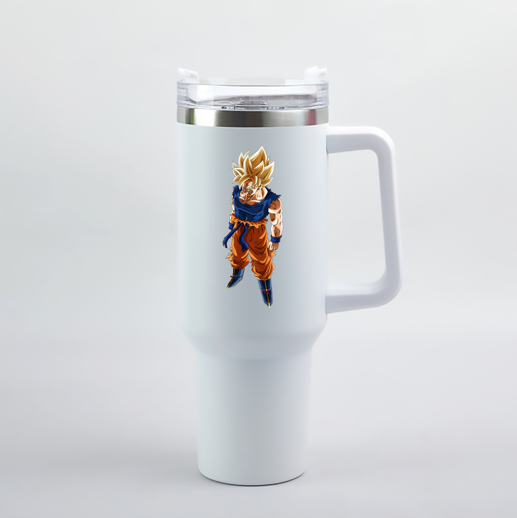 （画像用） ドラゴンボール 孫悟空（そん ごくう）Son Goku カカロット DRAGON BALL Kakarotto 1200mL車用タンブラー（カラープリント）